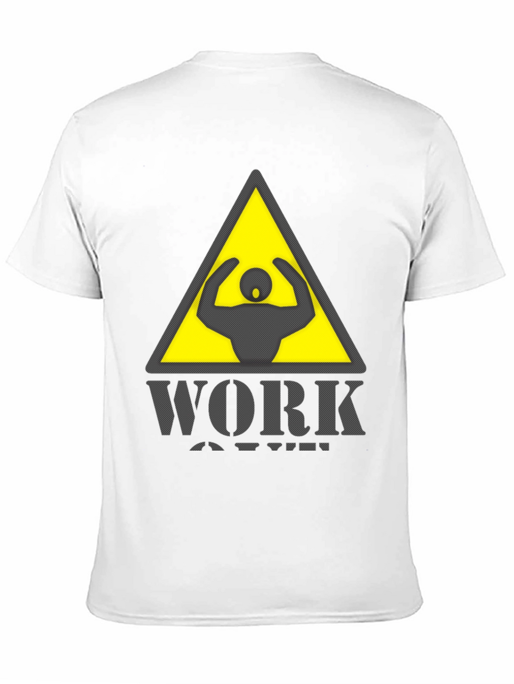 Work Out Warning Graphic Tee