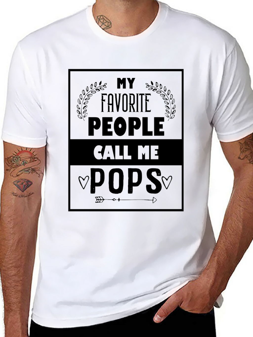 My Favorite People Call Me Pops T-Shirt