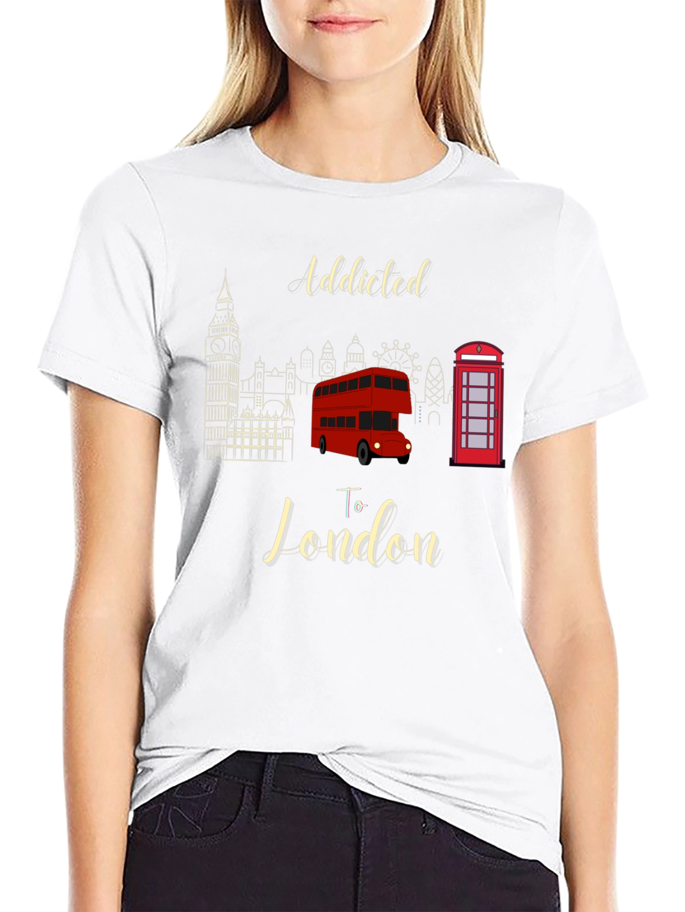 Addicted to London T-Shirt - Iconic Landmarks