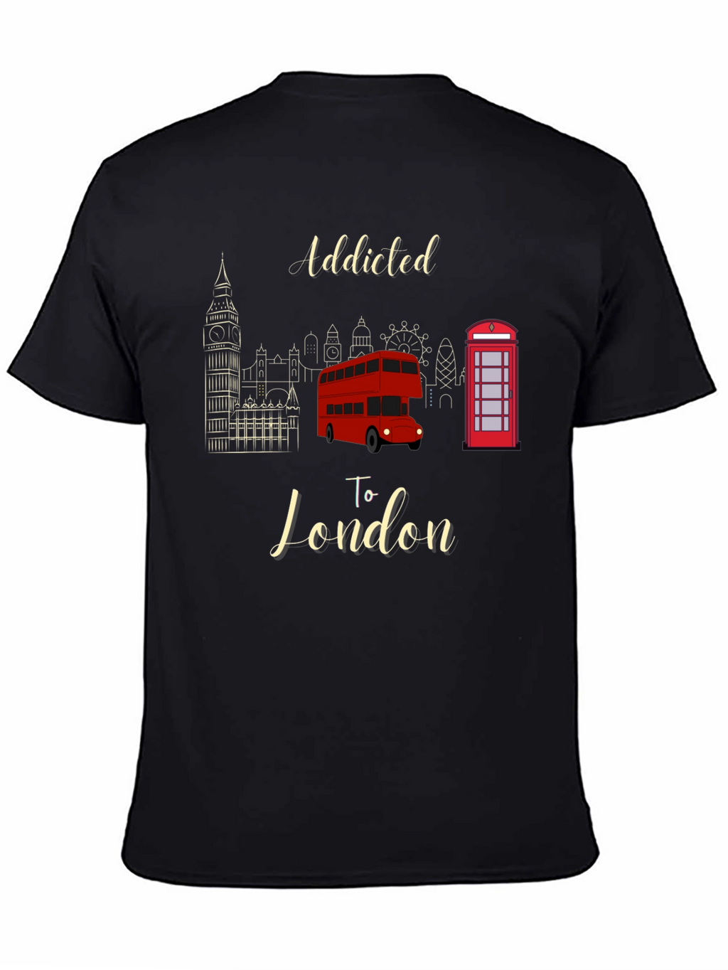 Addicted to London T-Shirt - Iconic Landmarks