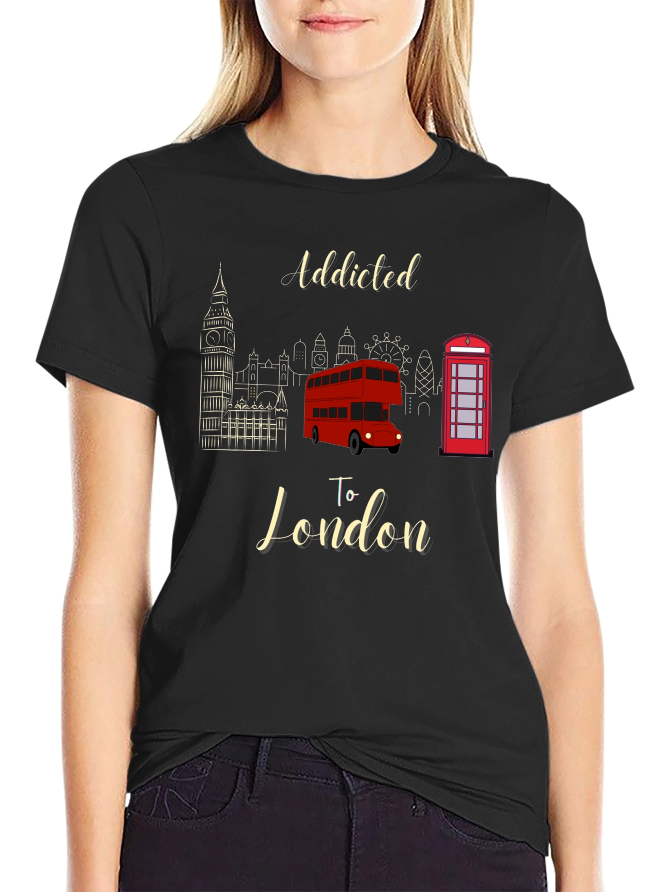 Addicted to London T-Shirt - Iconic Landmarks