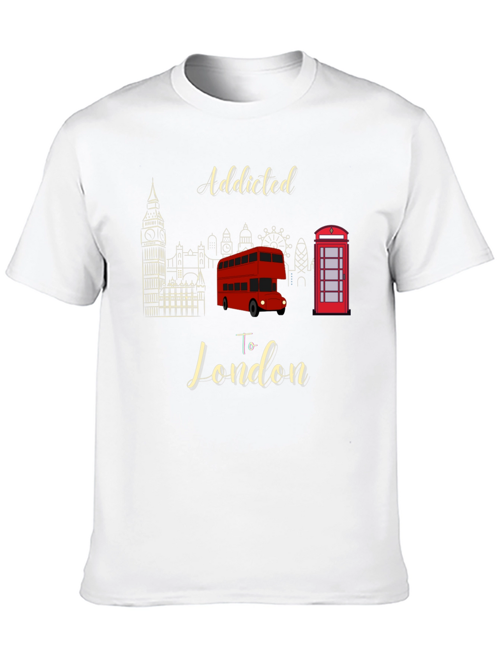 Addicted to London T-Shirt - Iconic Landmarks