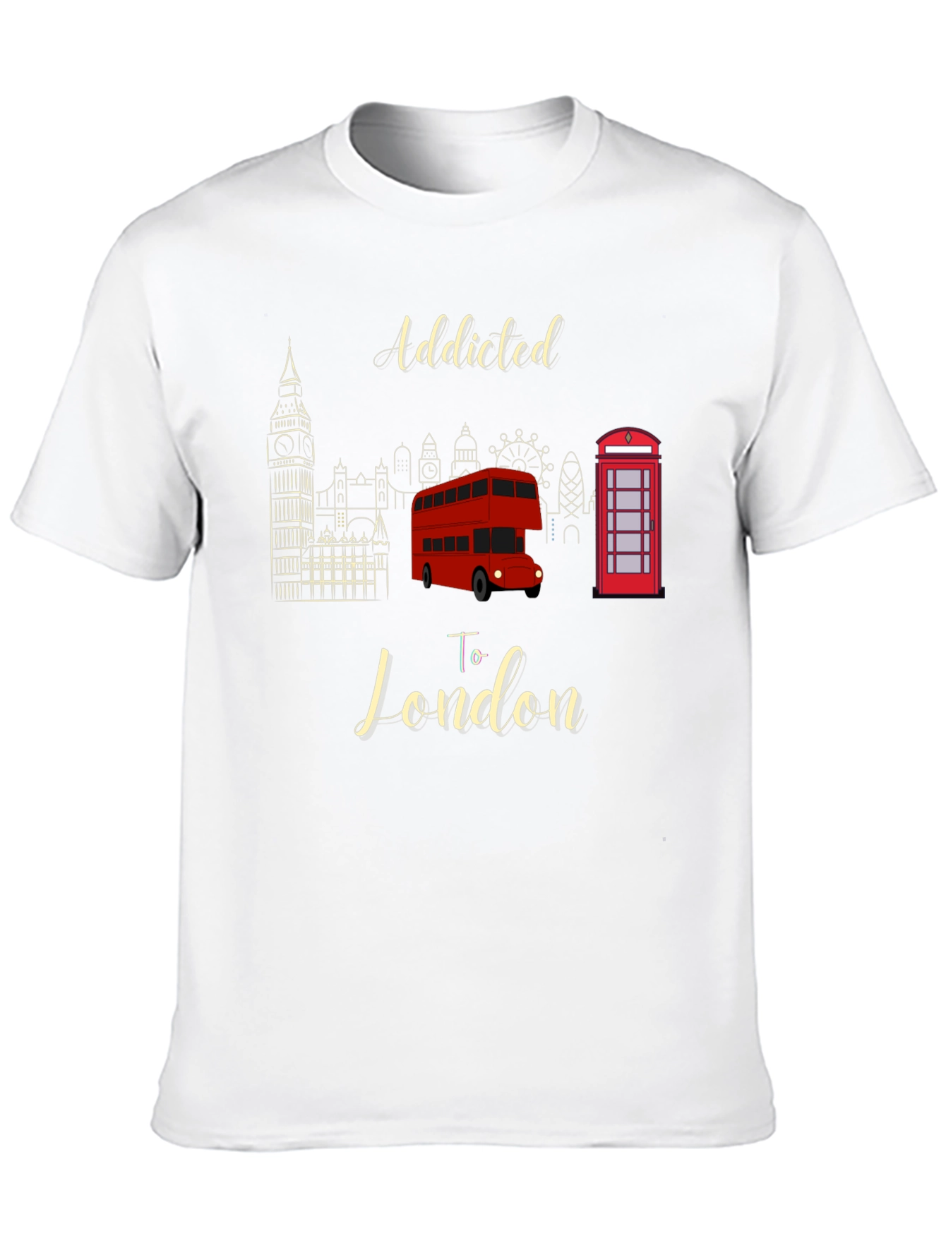 Addicted to London T-Shirt - Iconic Landmarks
