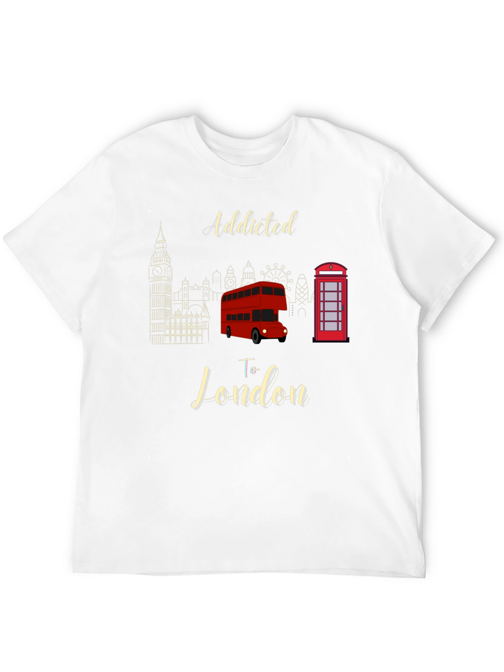 Addicted to London T-Shirt - Iconic Landmarks