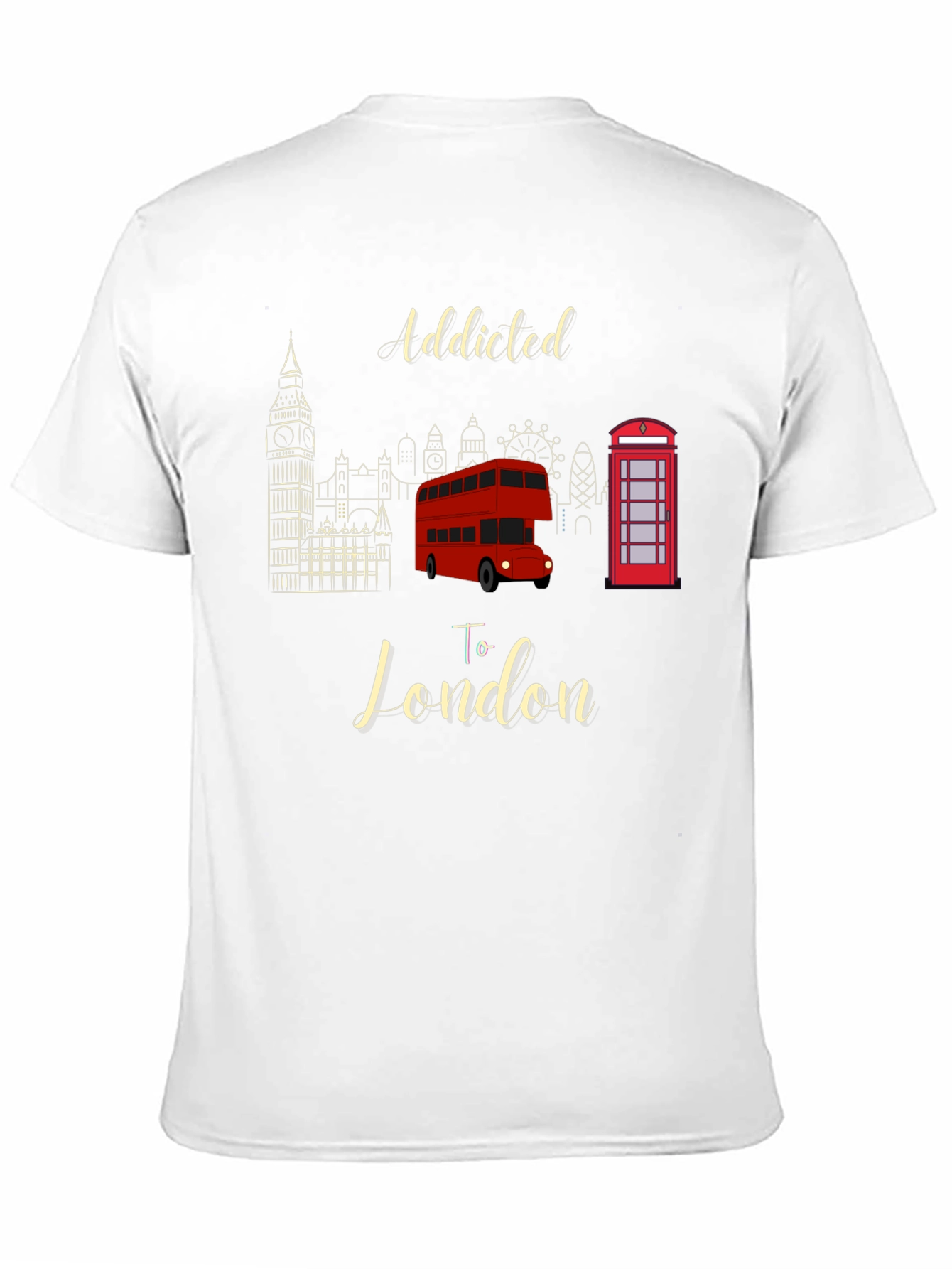 Addicted to London T-Shirt - Iconic Landmarks