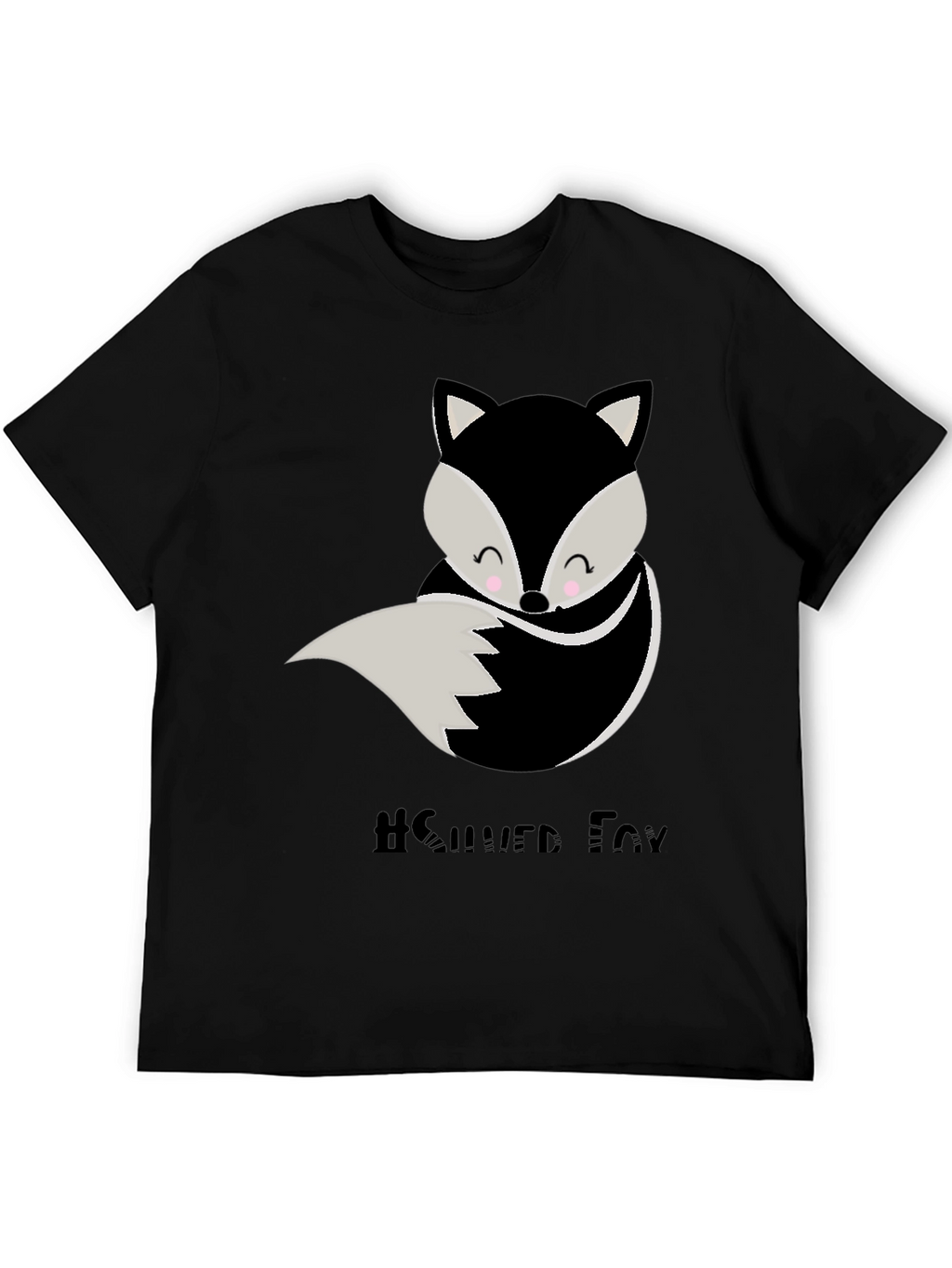 Cute Silver Fox Graphic Tee - Unisex