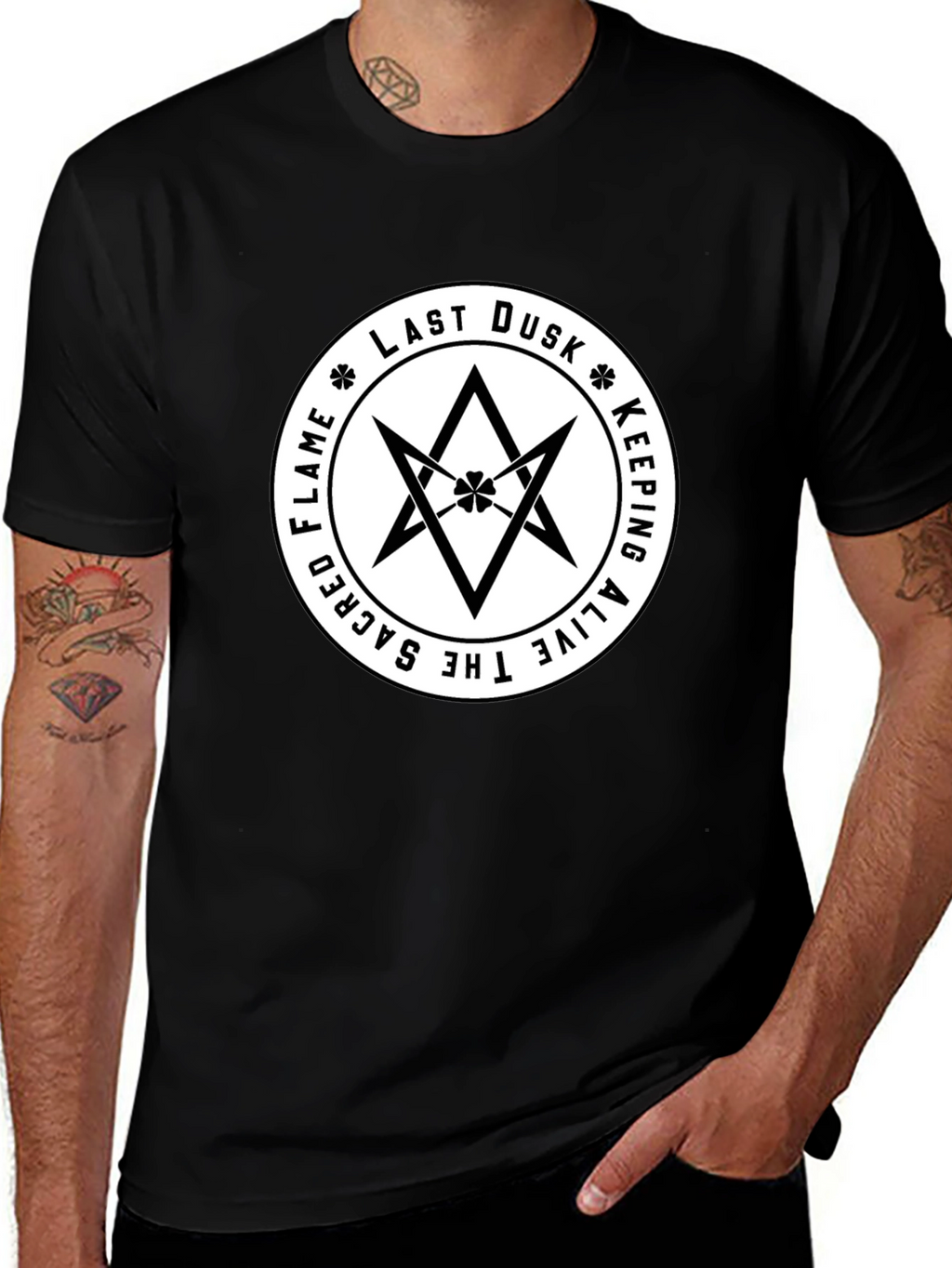 Last Dusk T-Shirt - Sacred Flame Design