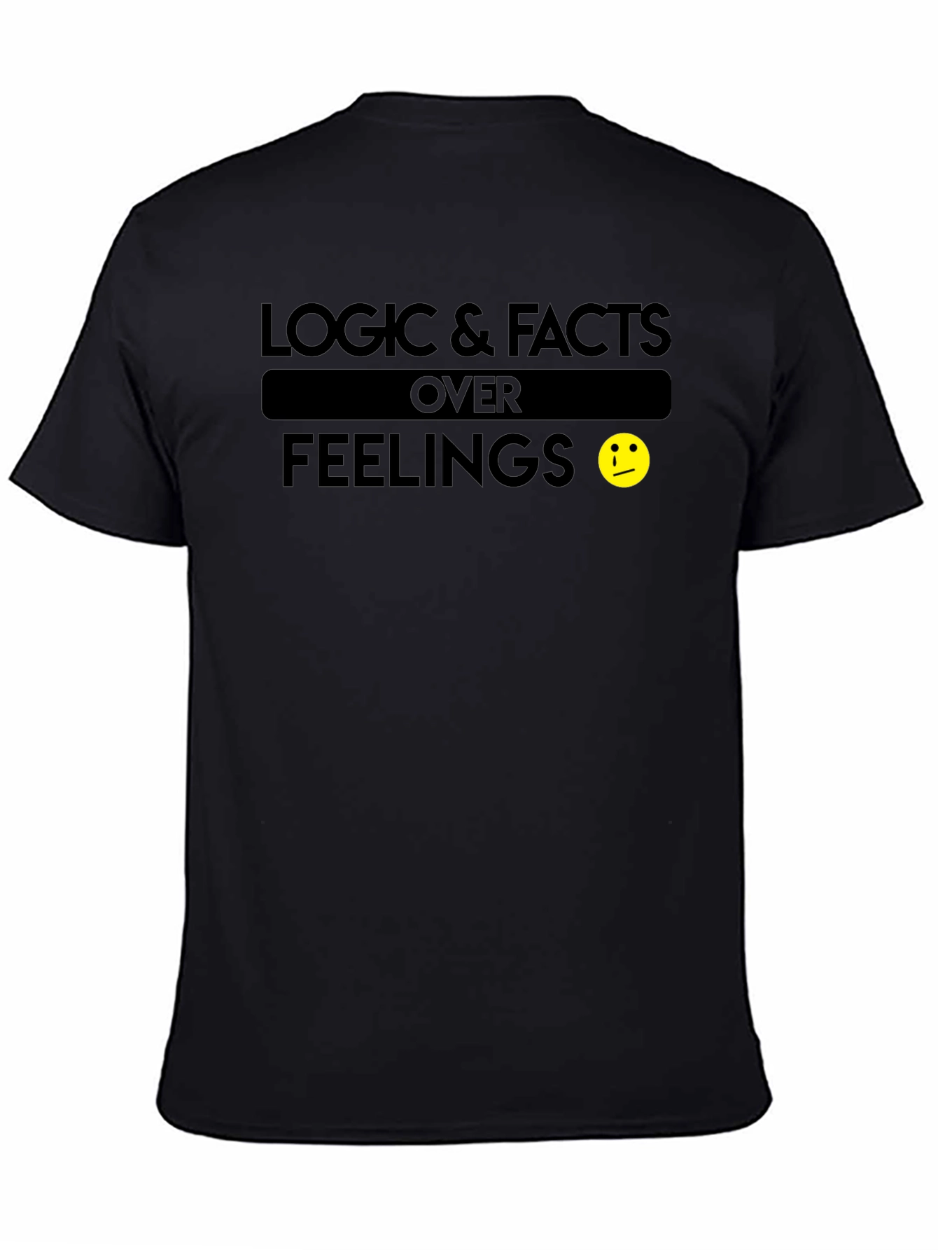 Logic & Facts Over Feelings Graphic T-Shirt