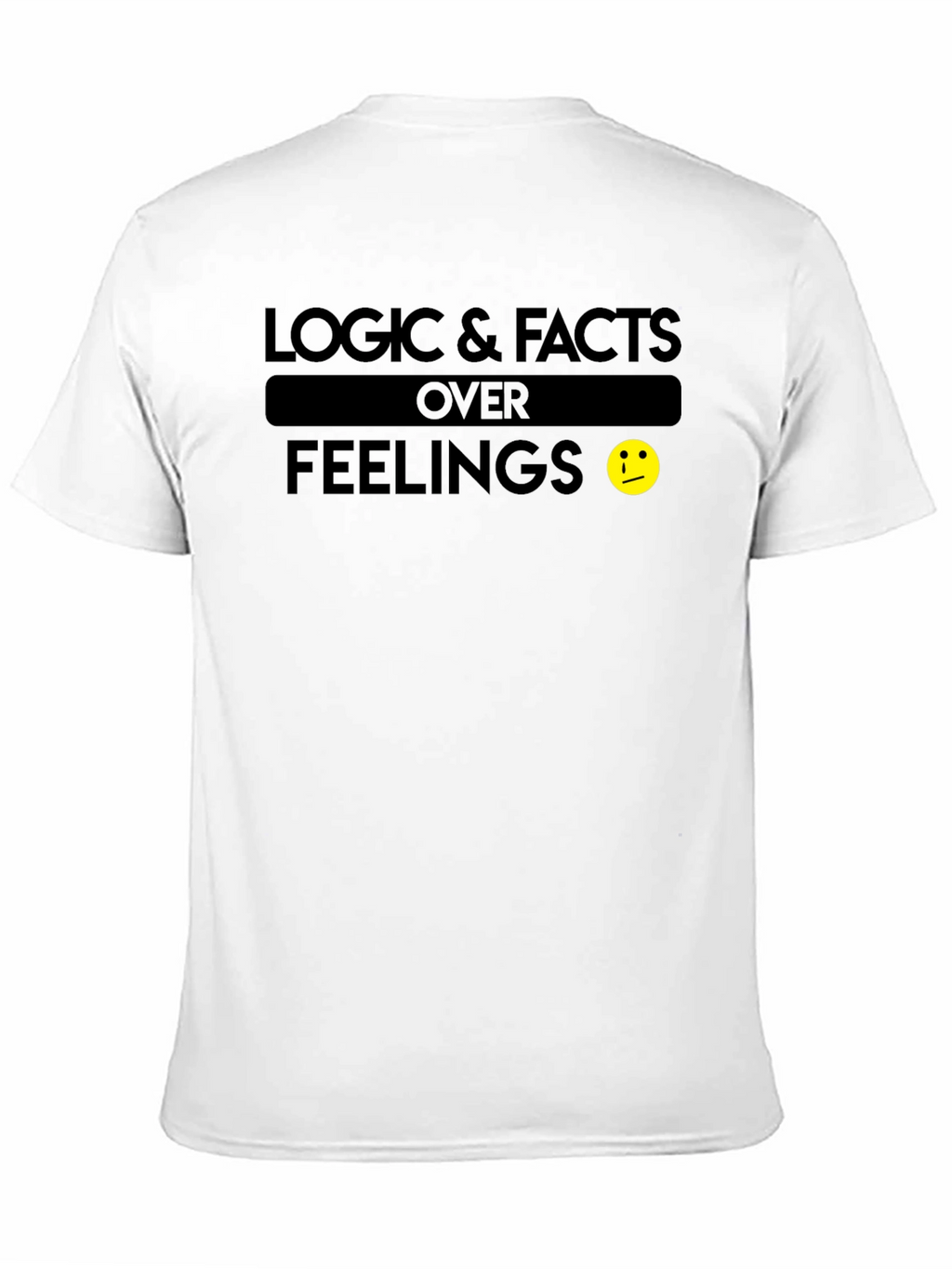 Logic & Facts Over Feelings Graphic T-Shirt