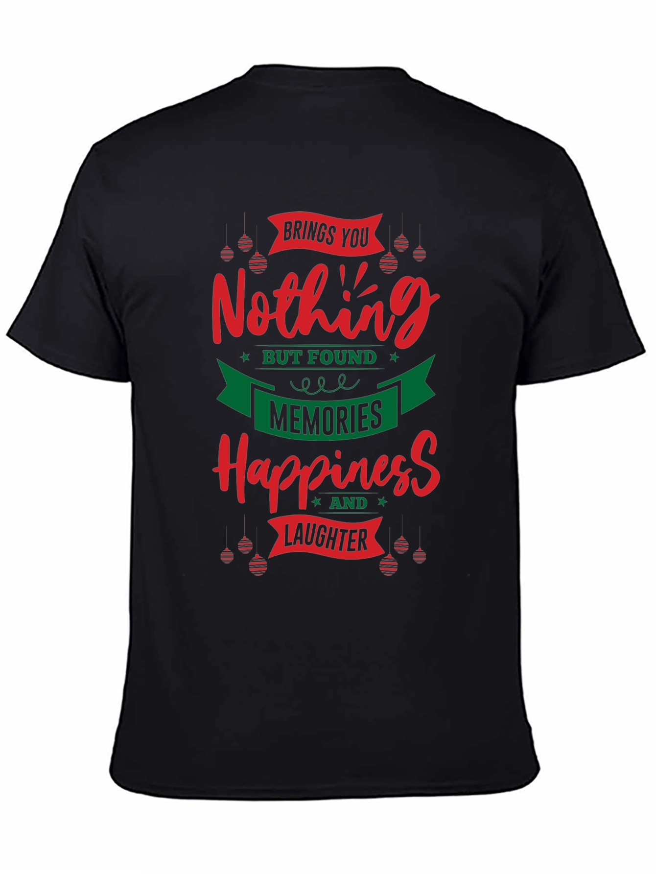 Festive Nothing Christmas Graphic T-Shirt
