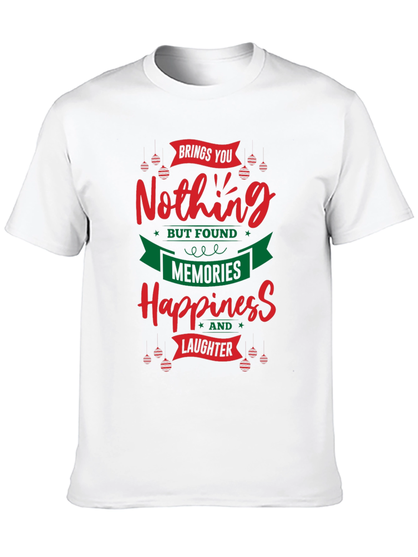 Festive Nothing Christmas Graphic T-Shirt
