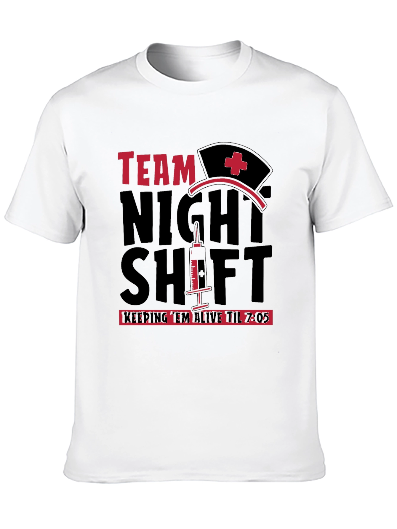 Team Night Shift Nurse T-Shirt