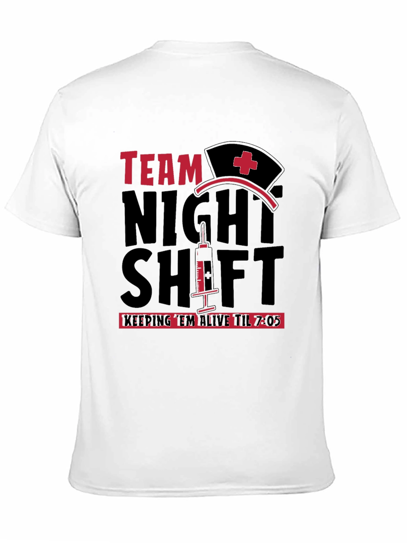 Team Night Shift Nurse T-Shirt