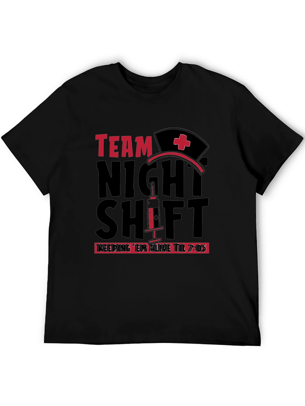 Team Night Shift Nurse T-Shirt