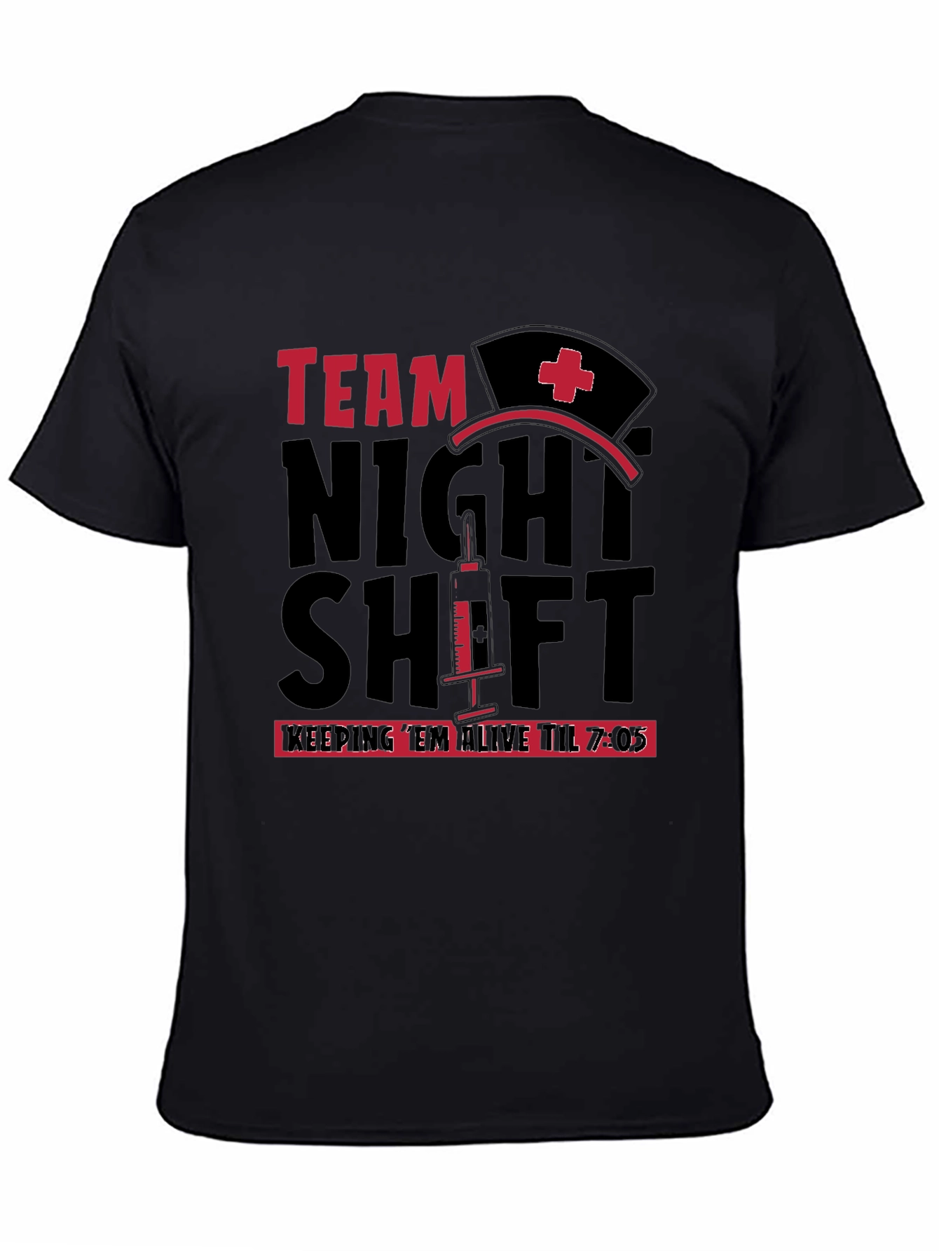 Team Night Shift Nurse T-Shirt