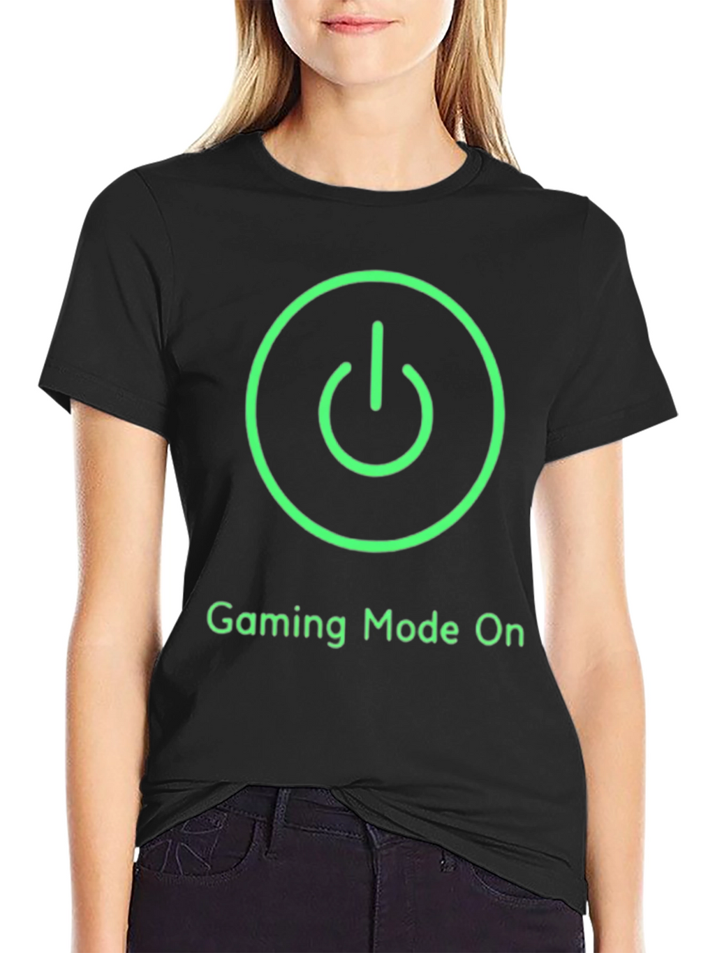 Gaming Mode On Black T-Shirt - Gamer Apparel