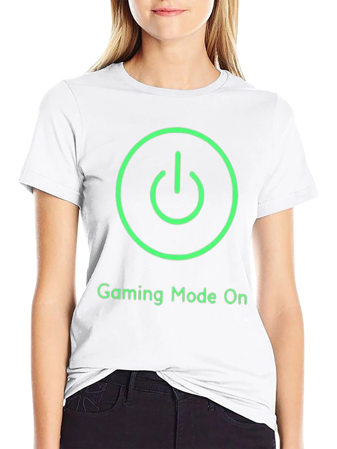 Gaming Mode On Black T-Shirt - Gamer Apparel