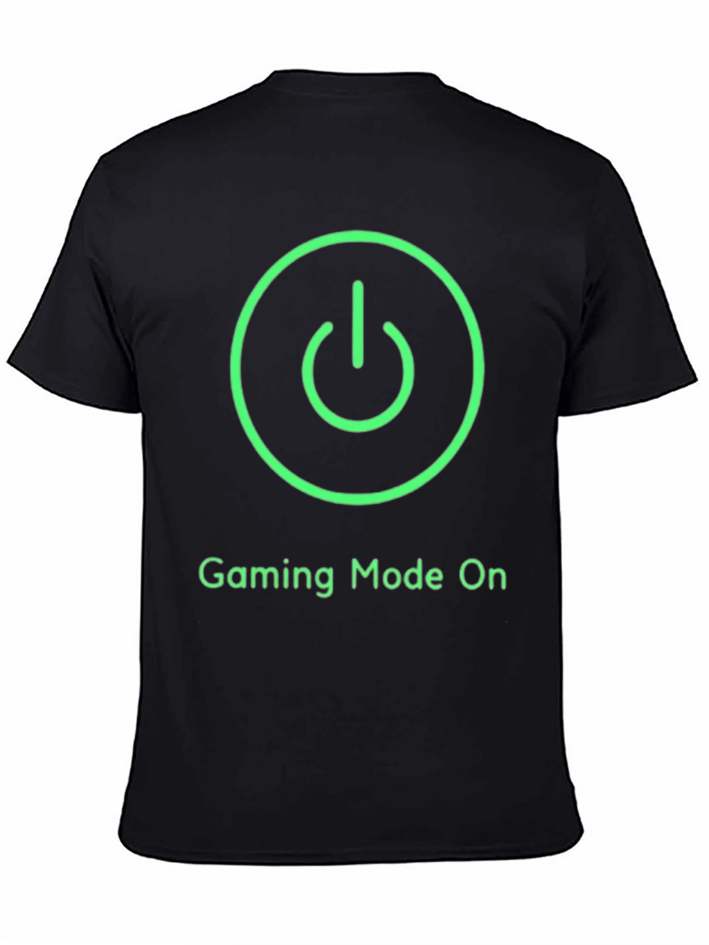 Gaming Mode On Black T-Shirt - Gamer Apparel