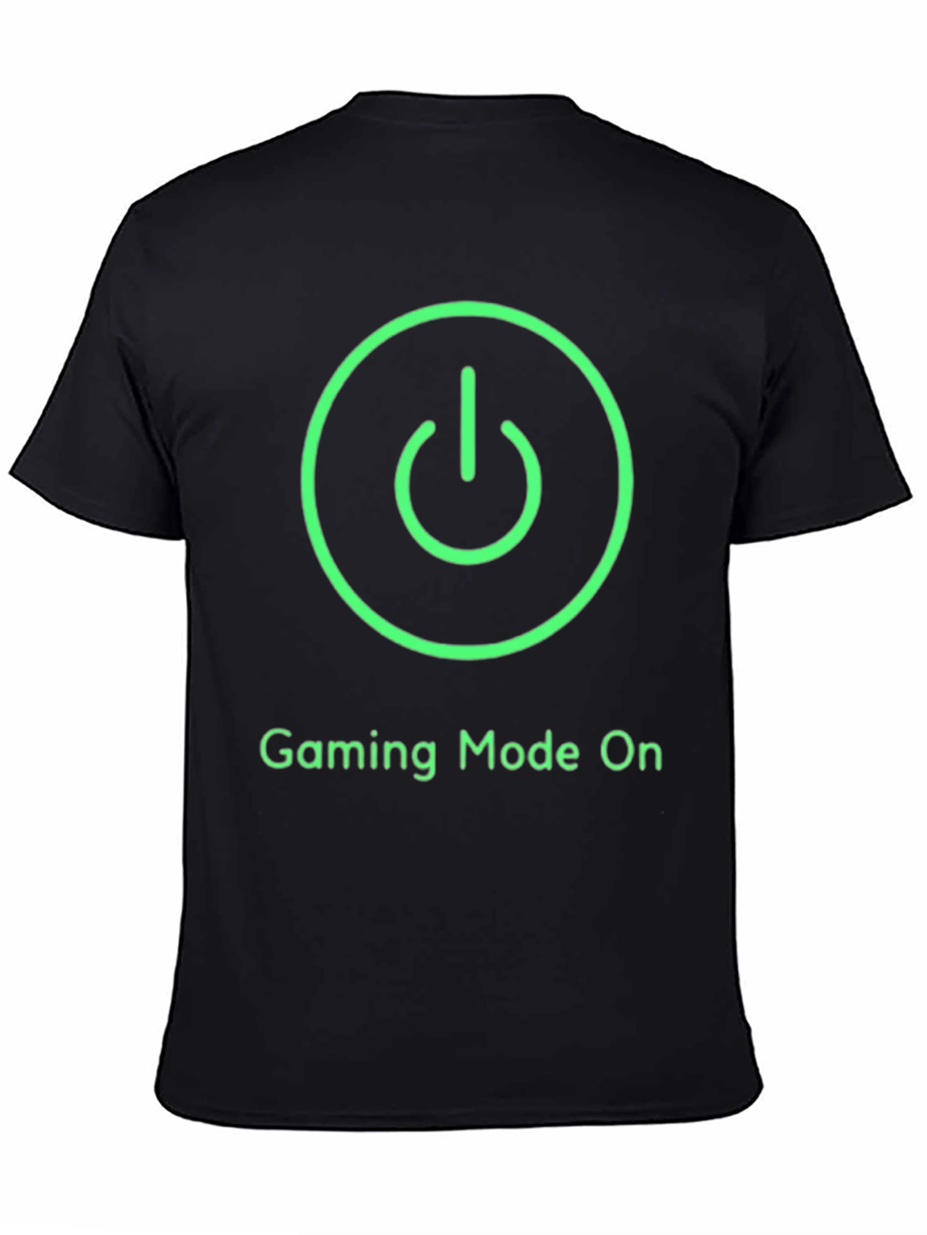 Gaming Mode On Black T-Shirt - Gamer Apparel