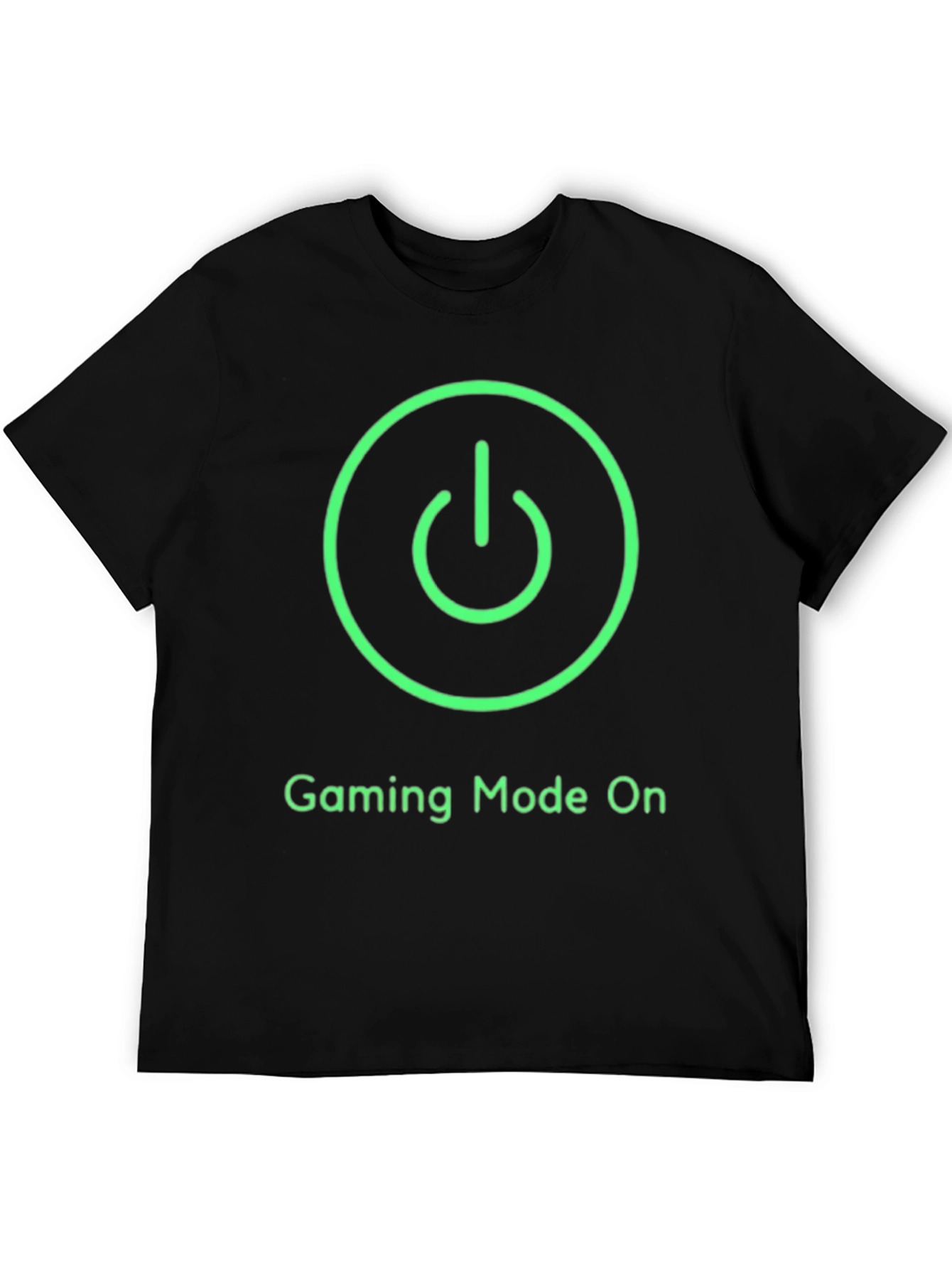 Gaming Mode On Black T-Shirt - Gamer Apparel