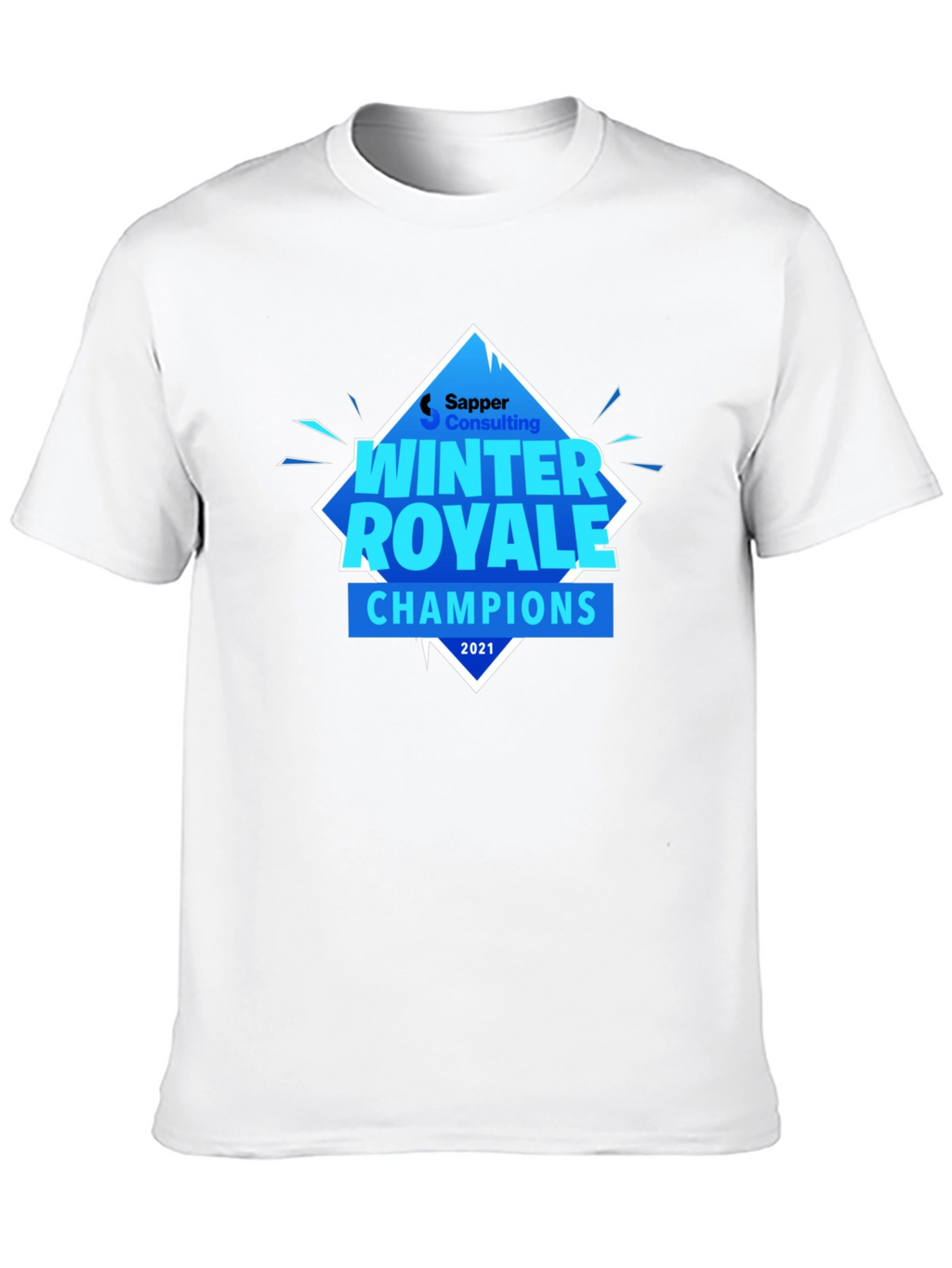 Winter Royale Champions Black Graphic T-Shirt
