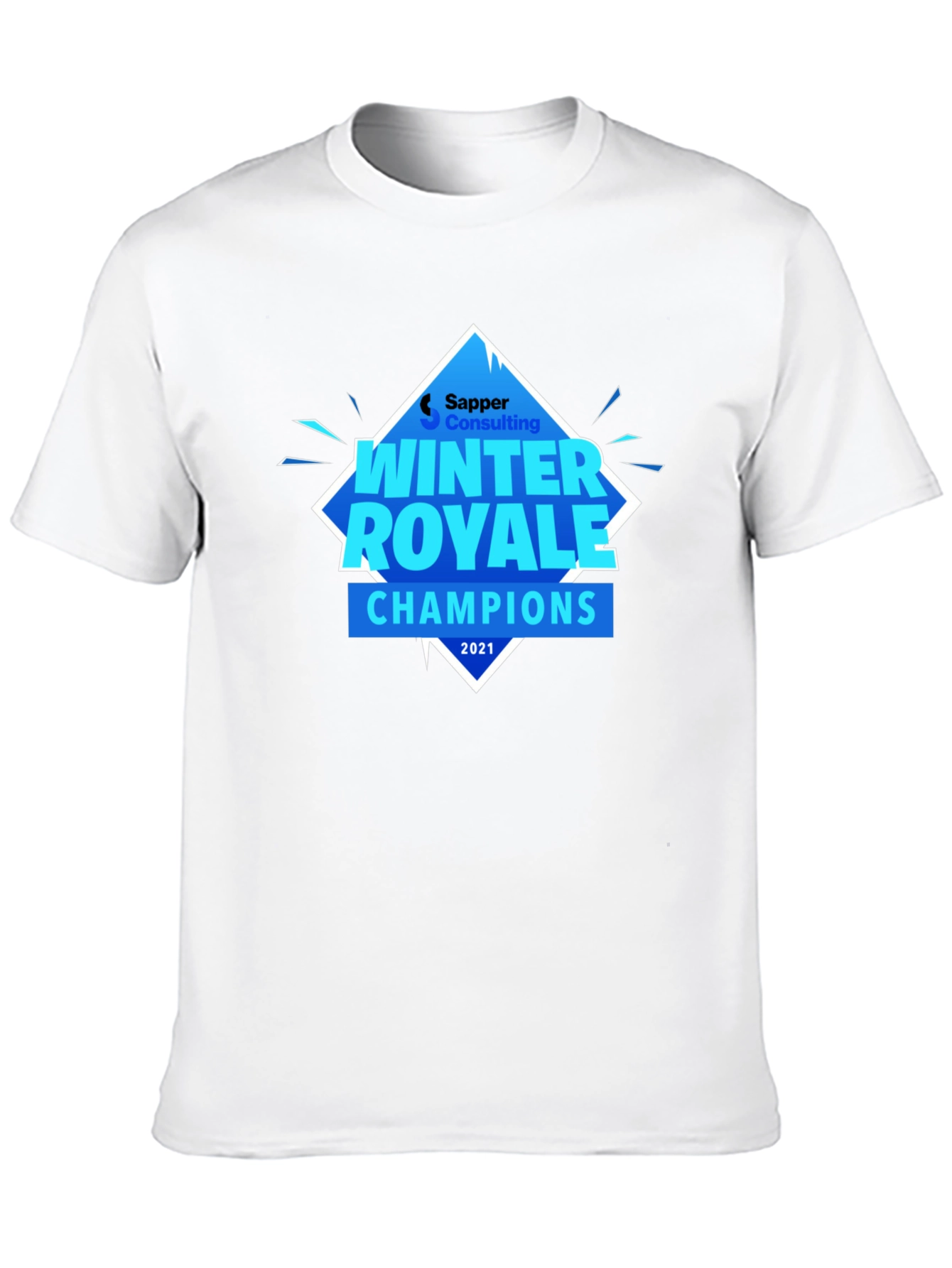 Winter Royale Champions Black Graphic T-Shirt