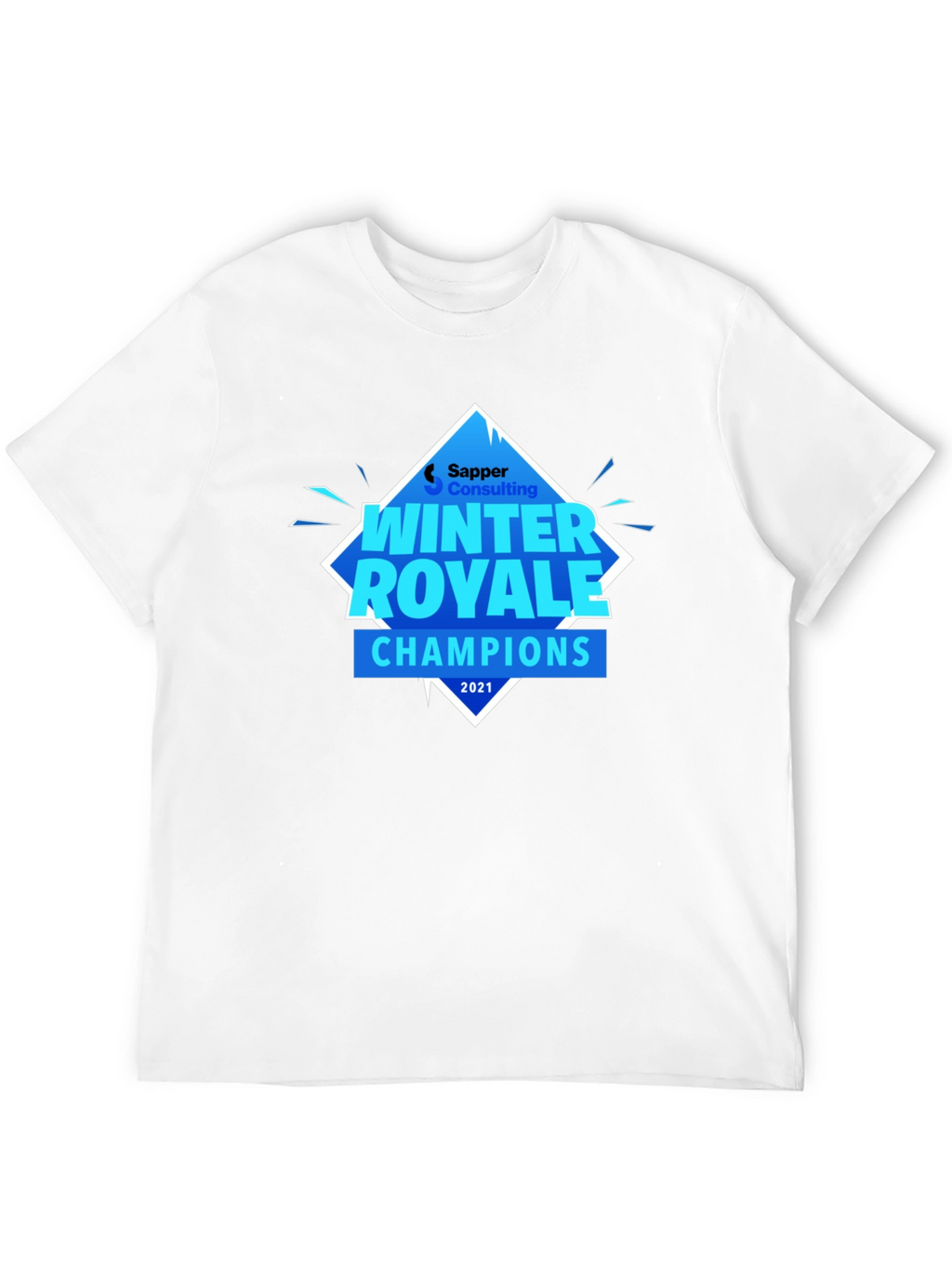 Winter Royale Champions Black Graphic T-Shirt