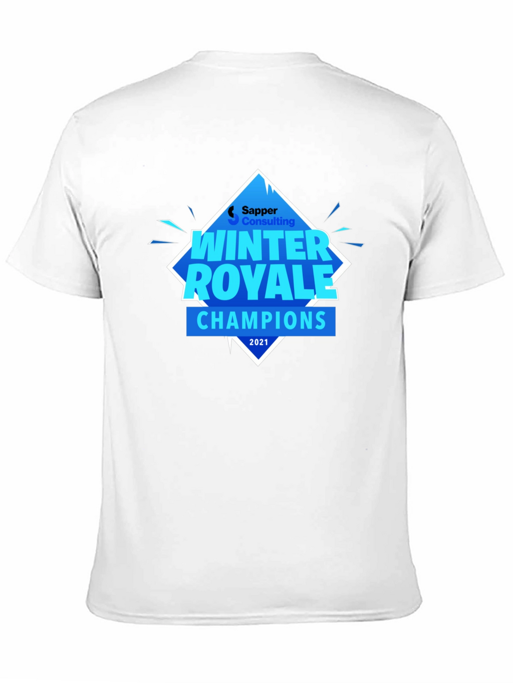 Winter Royale Champions Black Graphic T-Shirt