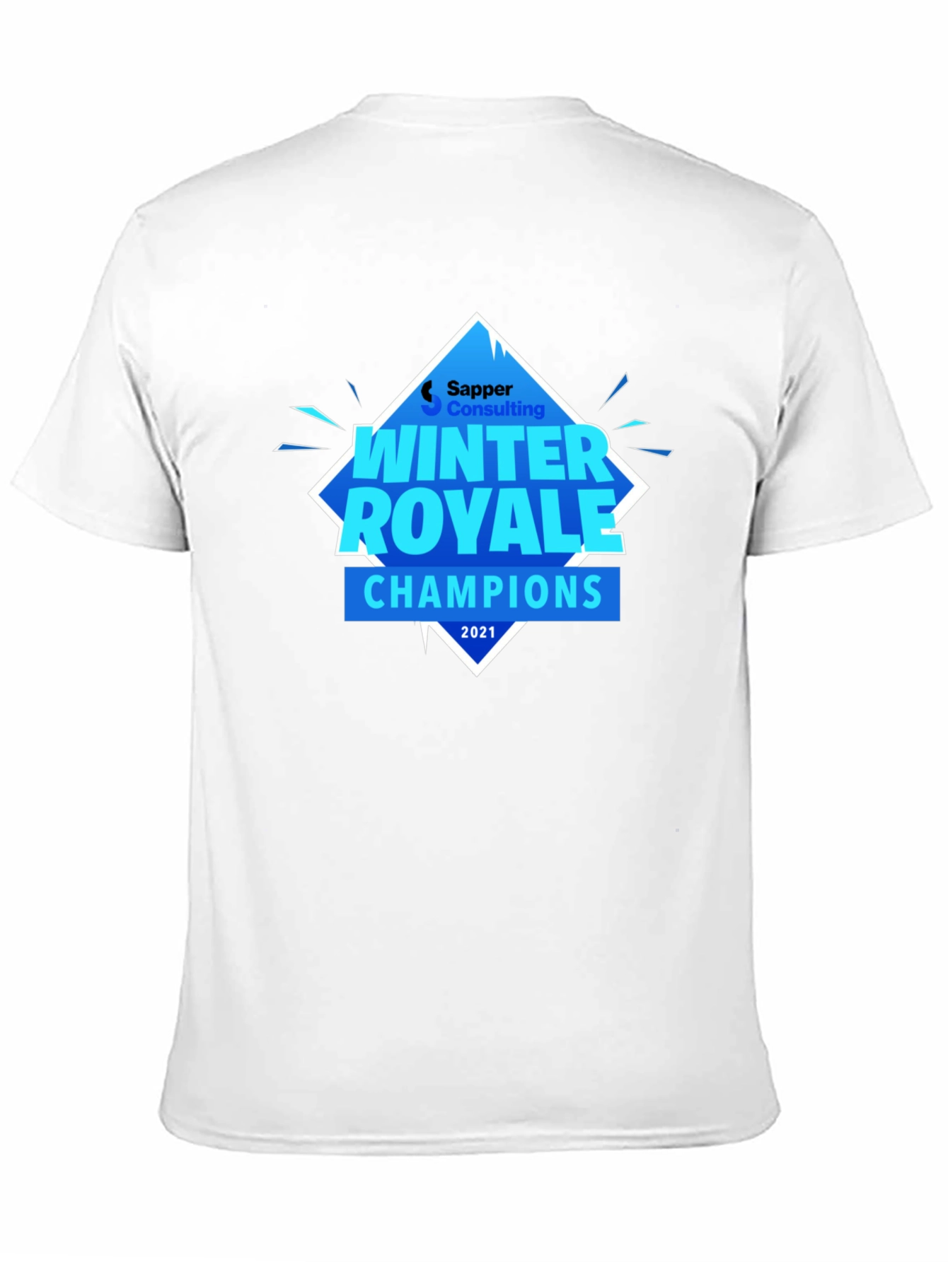 Winter Royale Champions Black Graphic T-Shirt