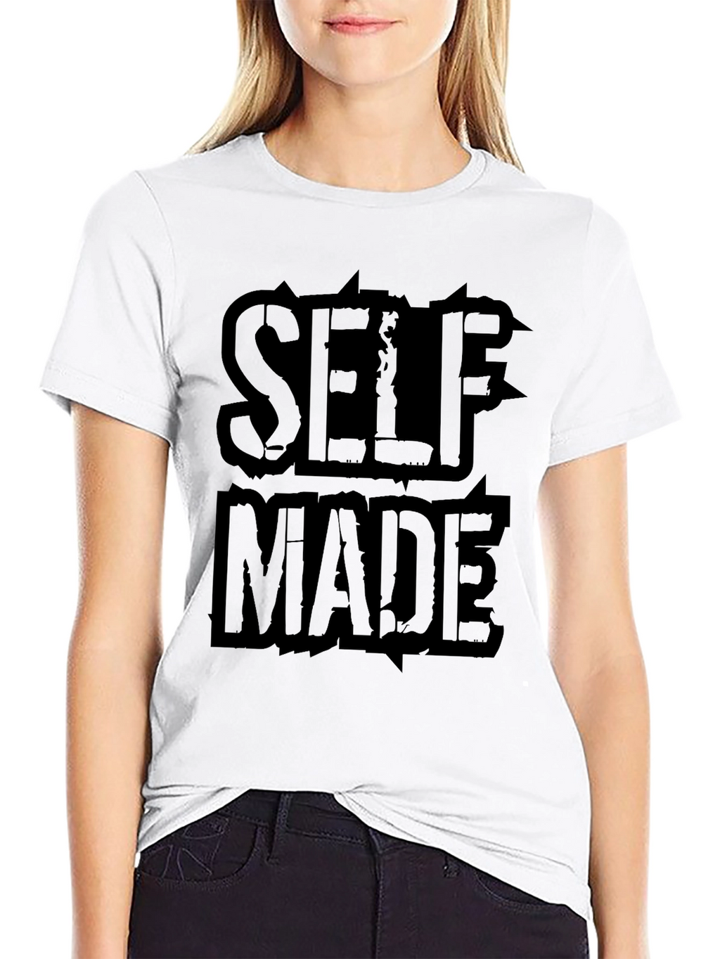Self Made Graphic T-Shirt - Bold Statement Tee