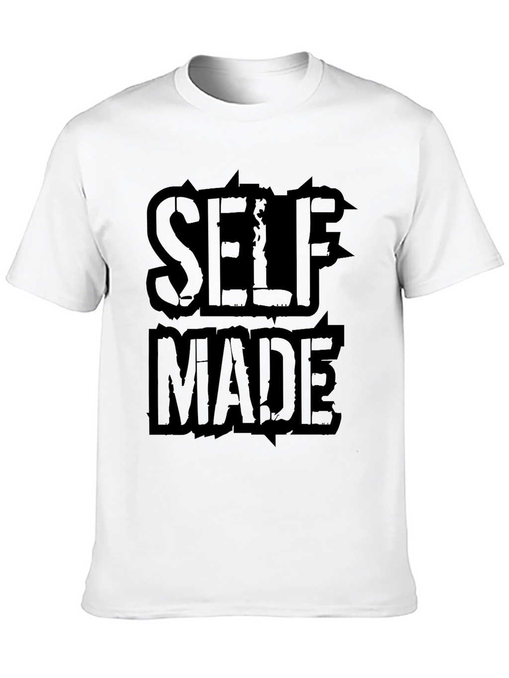 Self Made Graphic T-Shirt - Bold Statement Tee