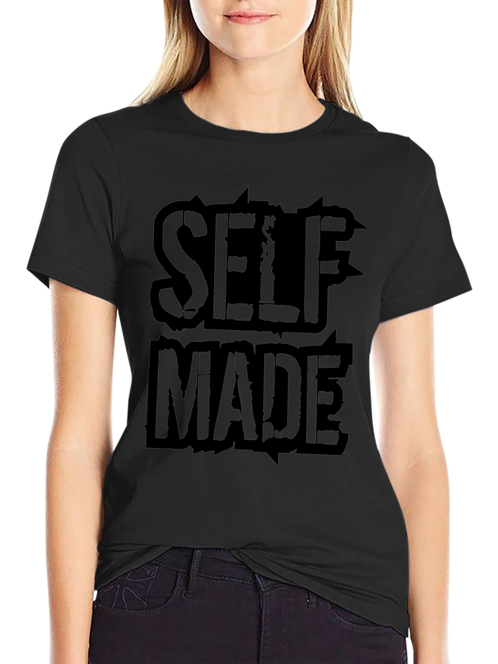 Self Made Graphic T-Shirt - Bold Statement Tee