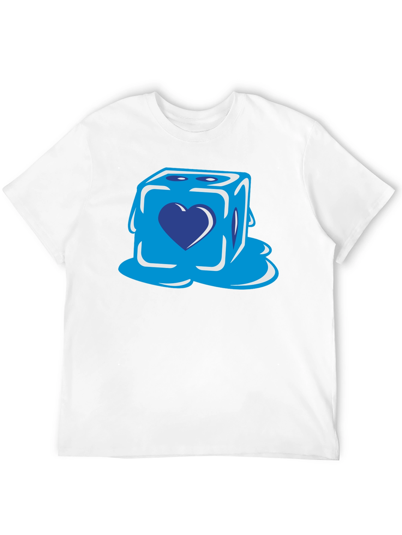 Heart Dice Graphic T-Shirt - Stylish & Unique Design
