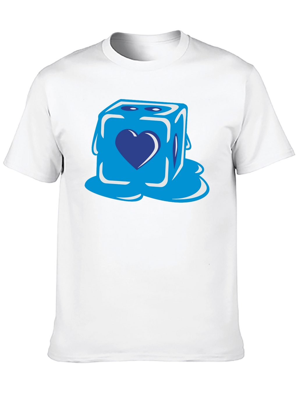 Heart Dice Graphic T-Shirt - Stylish & Unique Design
