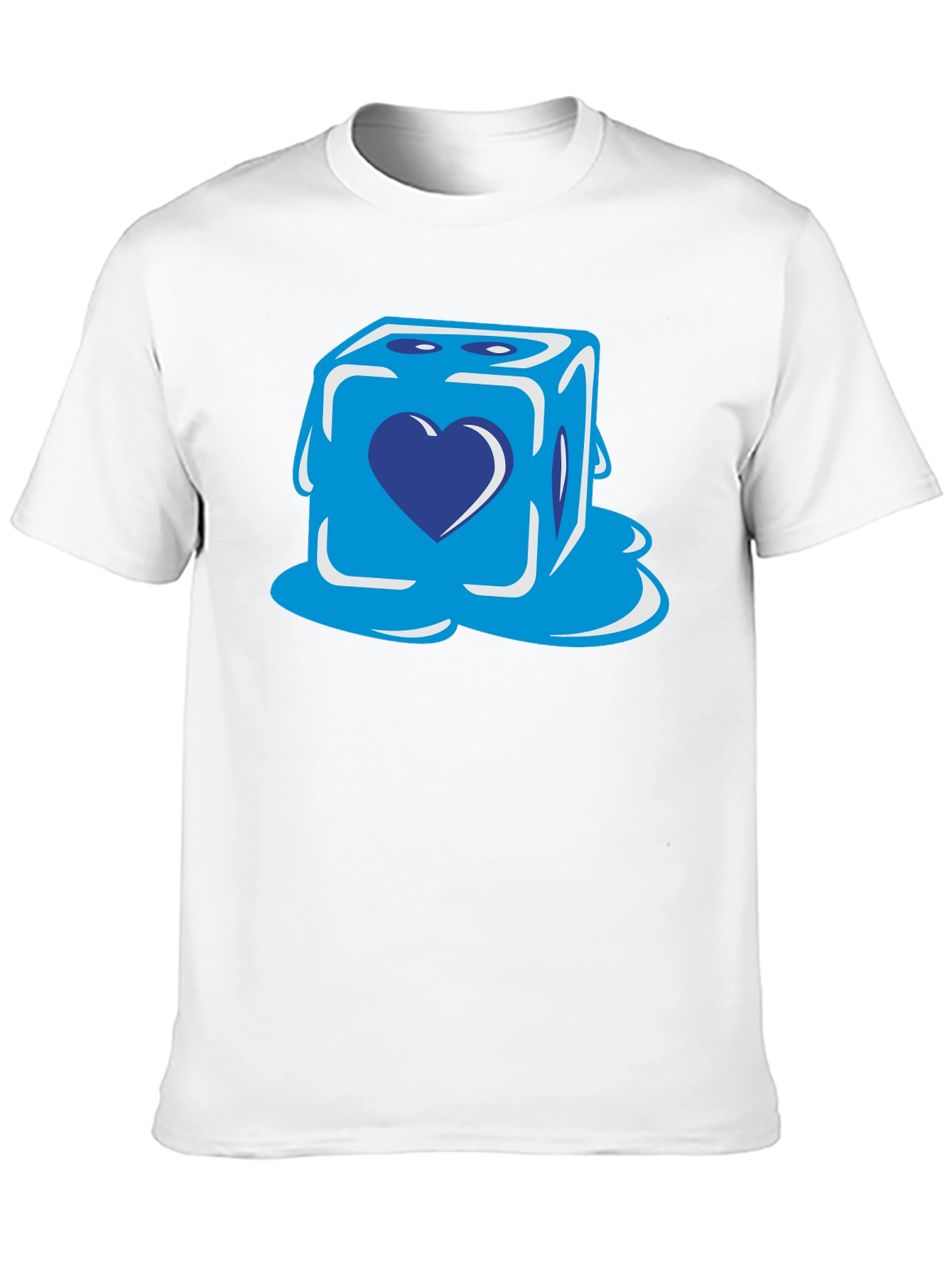 Heart Dice Graphic T-Shirt - Stylish & Unique Design