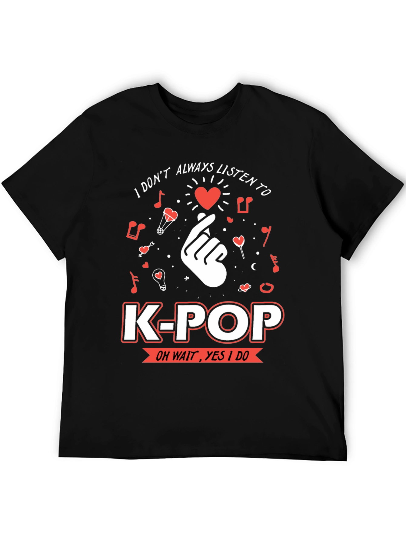 K-Pop Music Lover T-Shirt - Novelty Graphic Tee