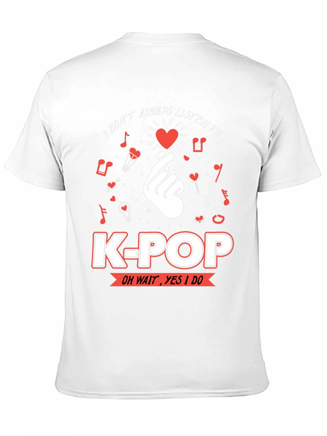 K-Pop Music Lover T-Shirt - Novelty Graphic Tee