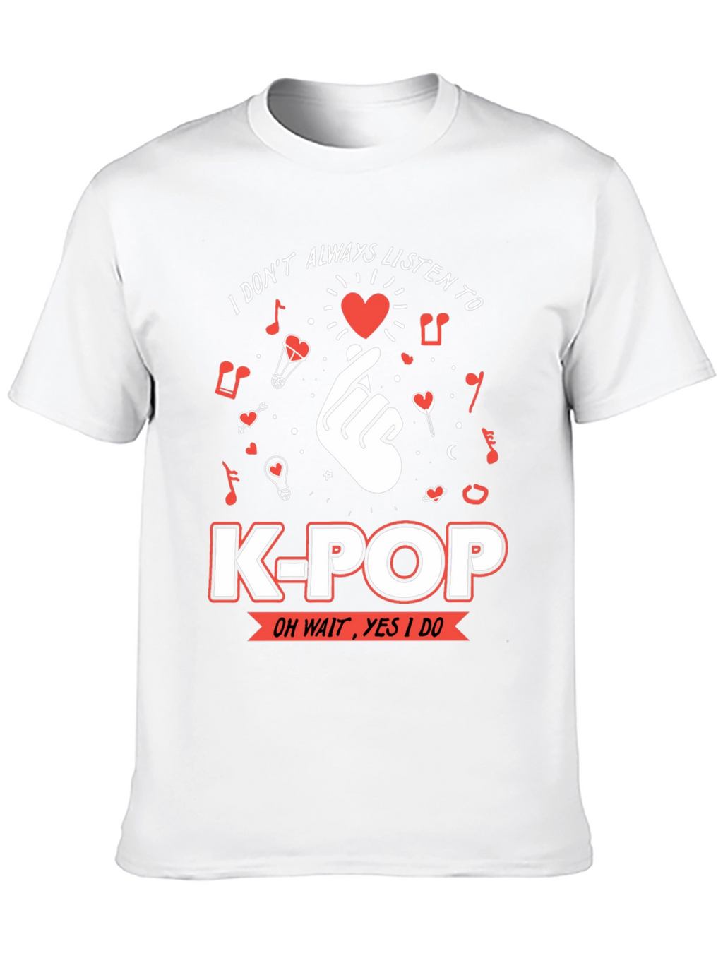 K-Pop Music Lover T-Shirt - Novelty Graphic Tee