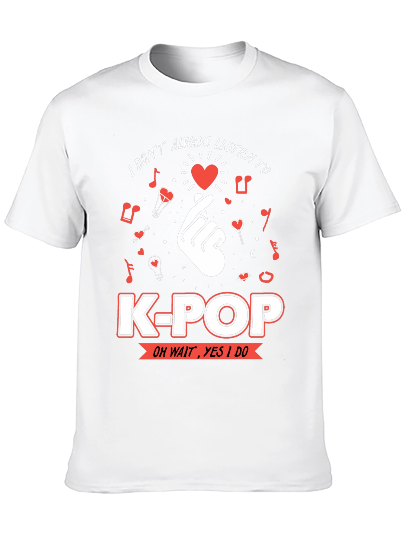 K-Pop Music Lover T-Shirt - Novelty Graphic Tee