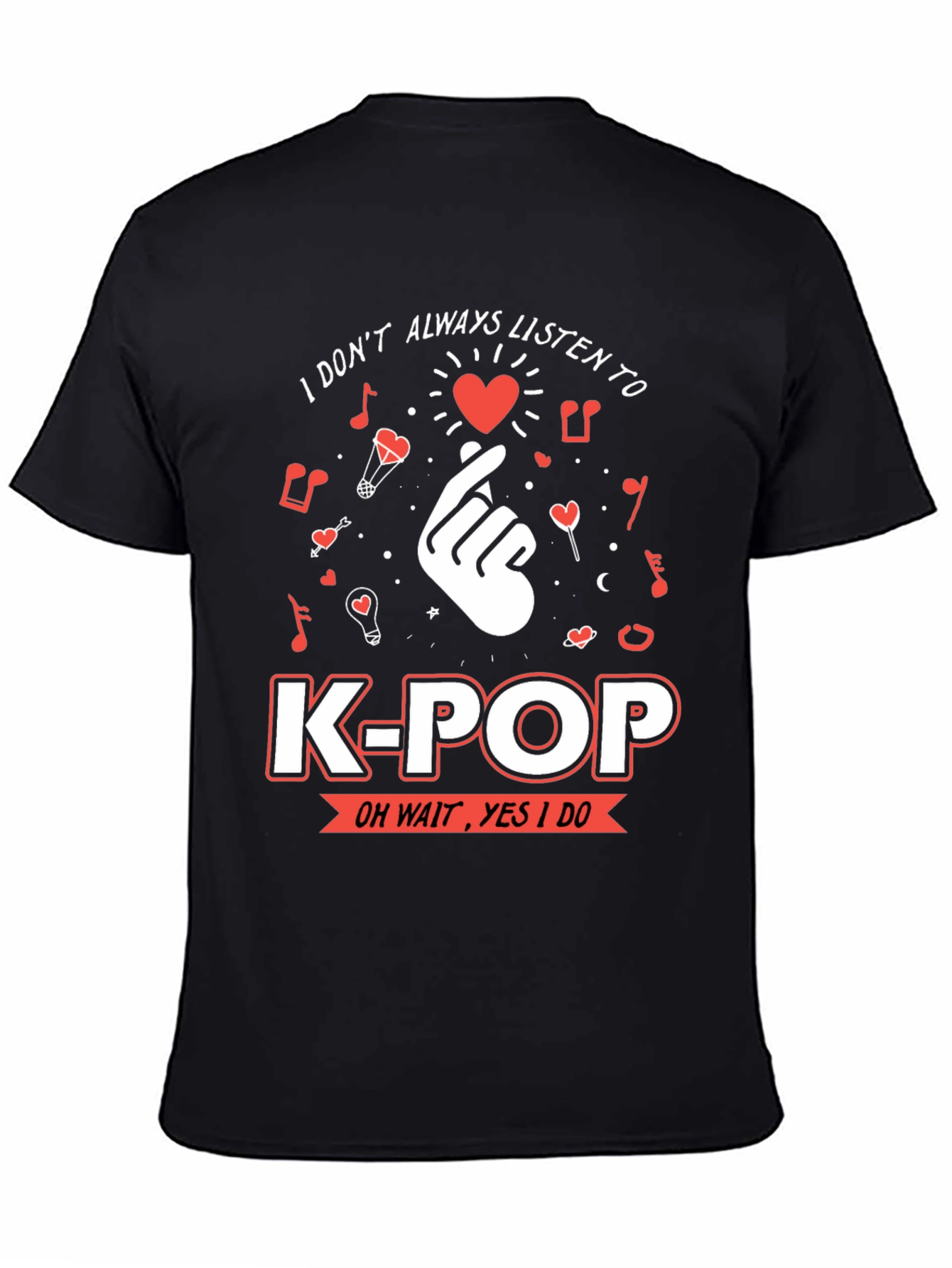 K-Pop Music Lover T-Shirt - Novelty Graphic Tee