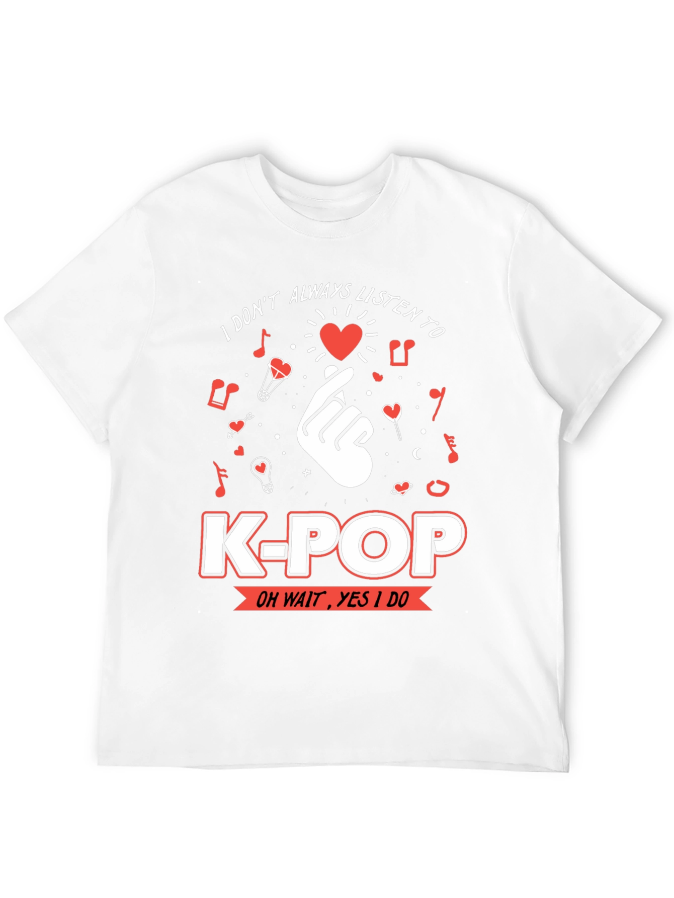 K-Pop Music Lover T-Shirt - Novelty Graphic Tee