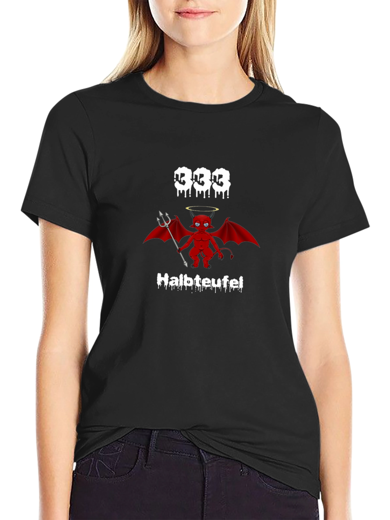Halbteufel Devilish Graphic T-Shirt