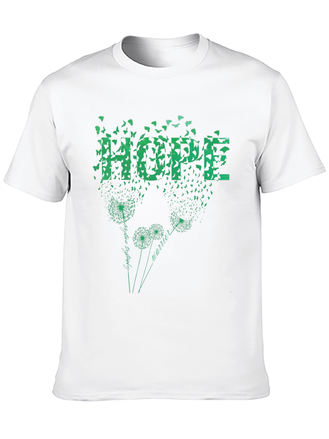Hope Dandelion T-Shirt - Butterfly Design