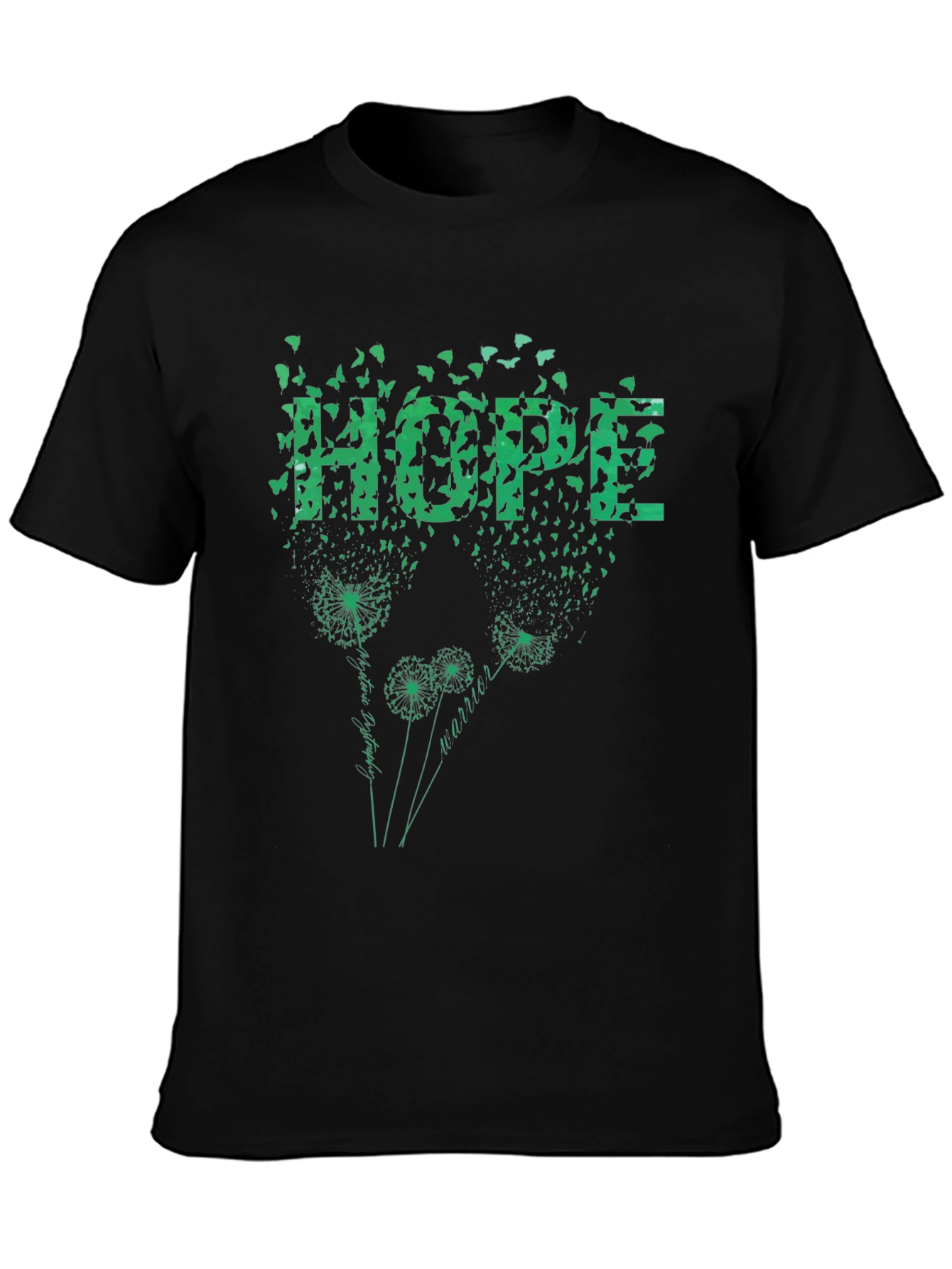 Hope Dandelion T-Shirt - Butterfly Design