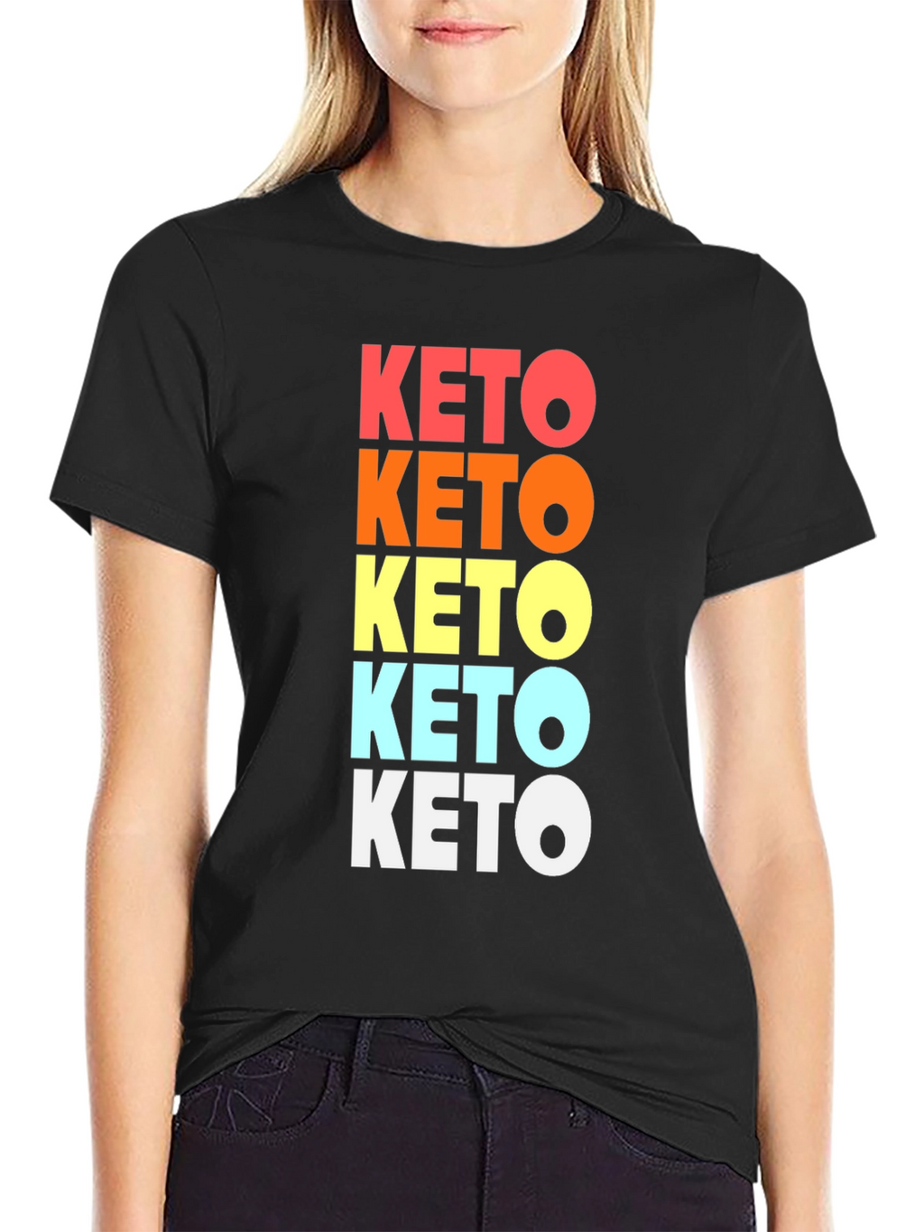 KETO Stacked Mens Tee - Stylish & Comfortable