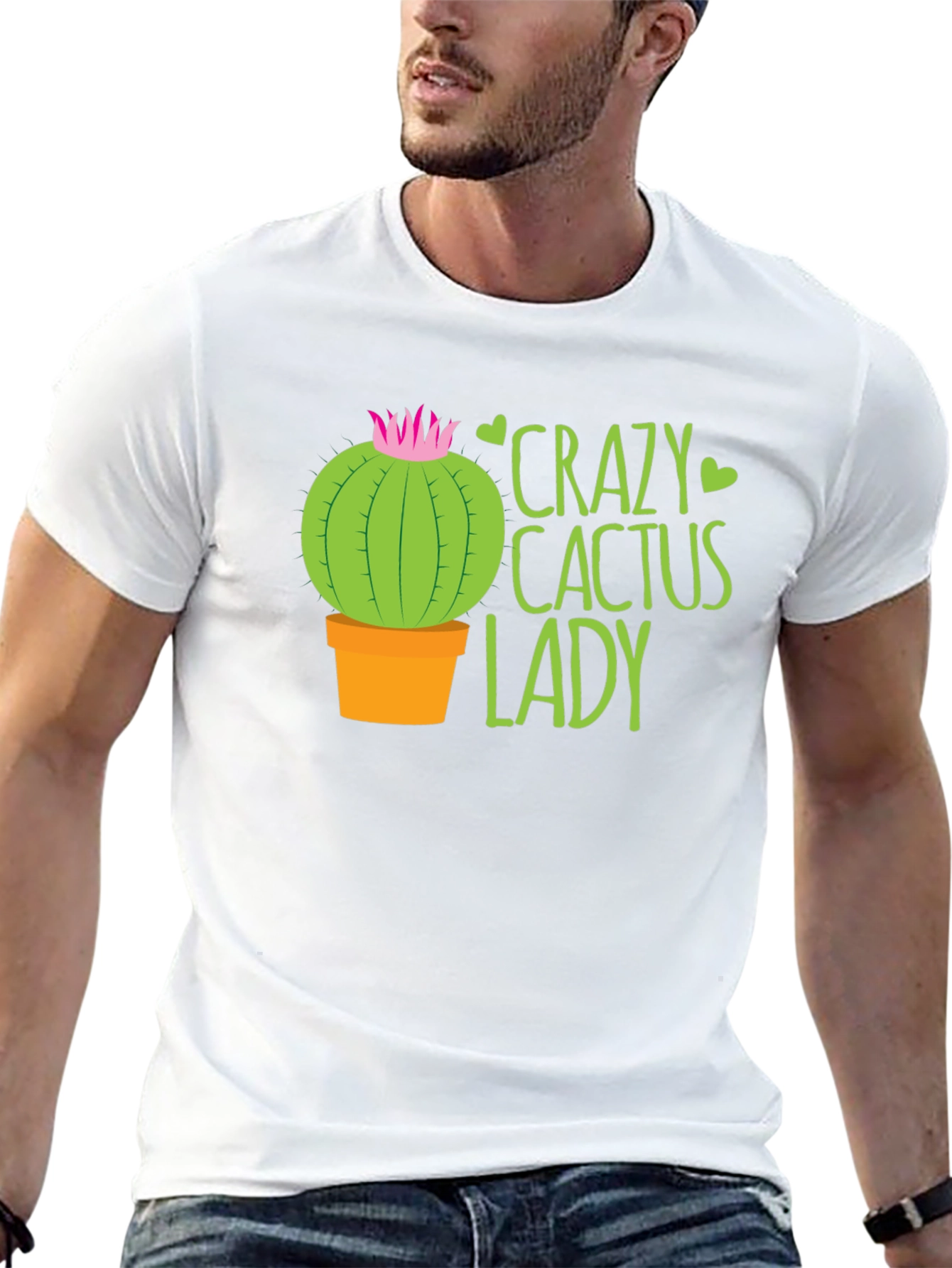 Crazy Cactus Lady Graphic Tee