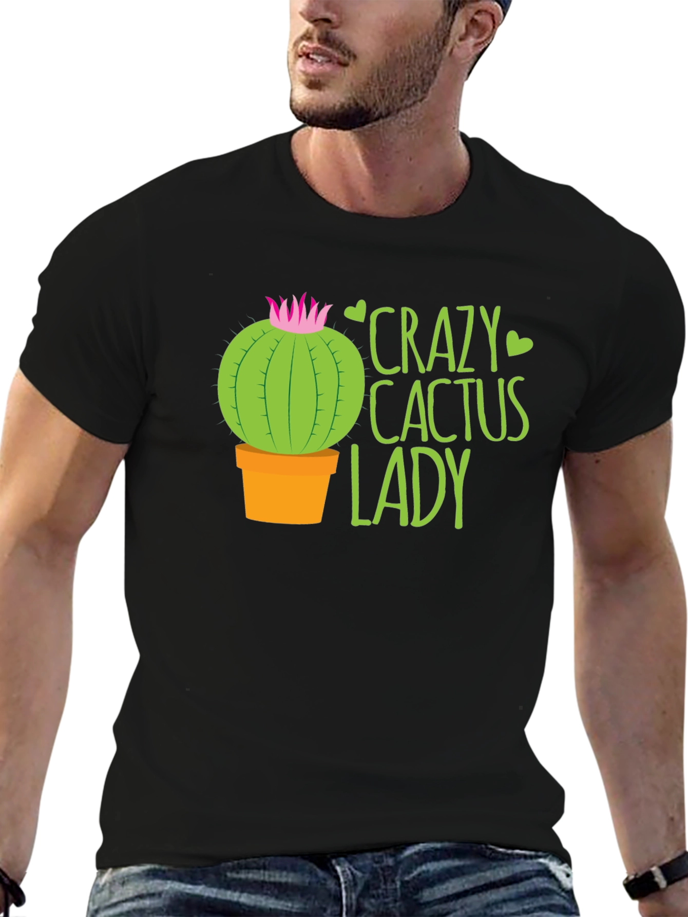 Crazy Cactus Lady Graphic Tee