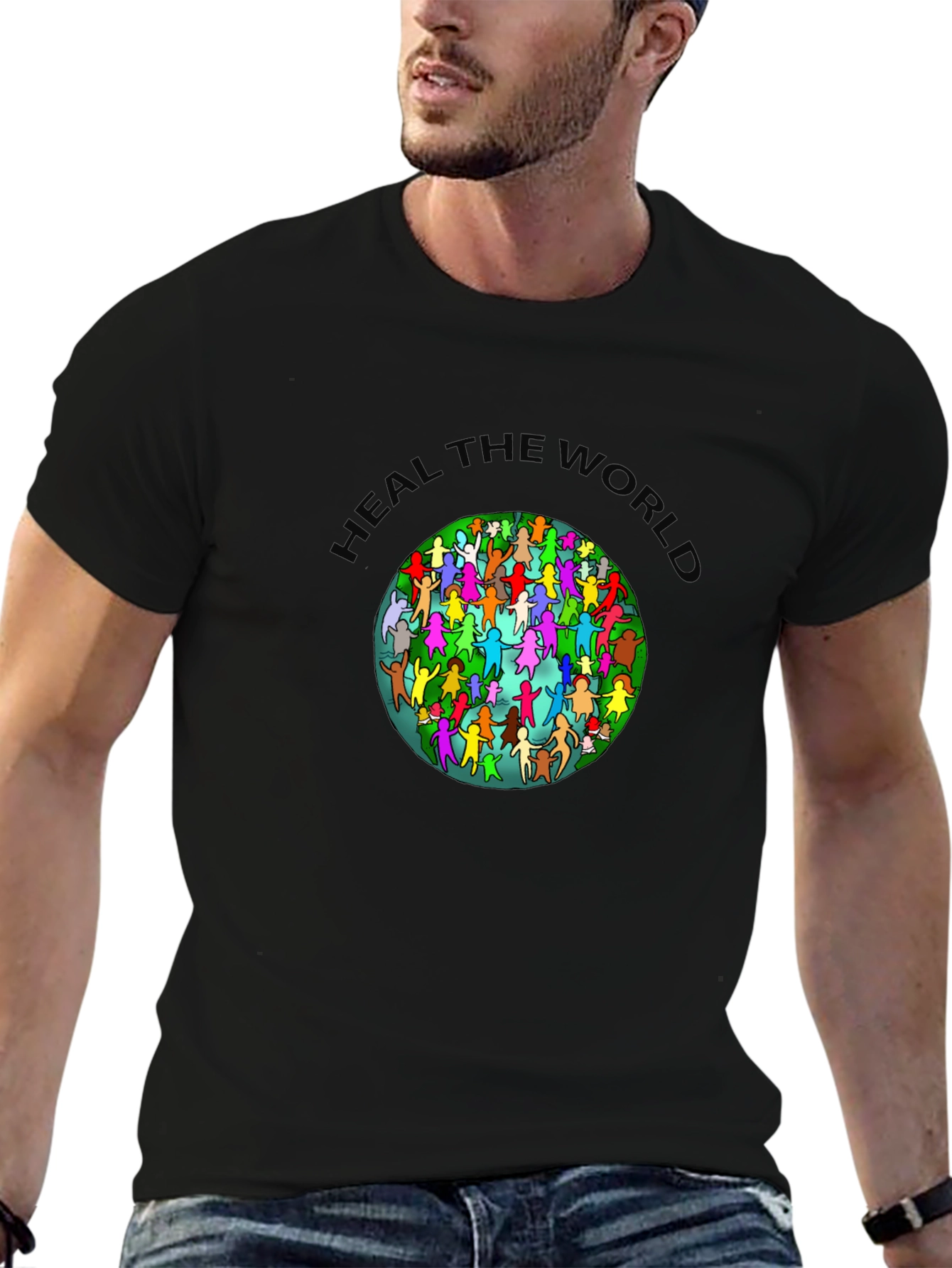 Heal The World Graphic T-Shirt