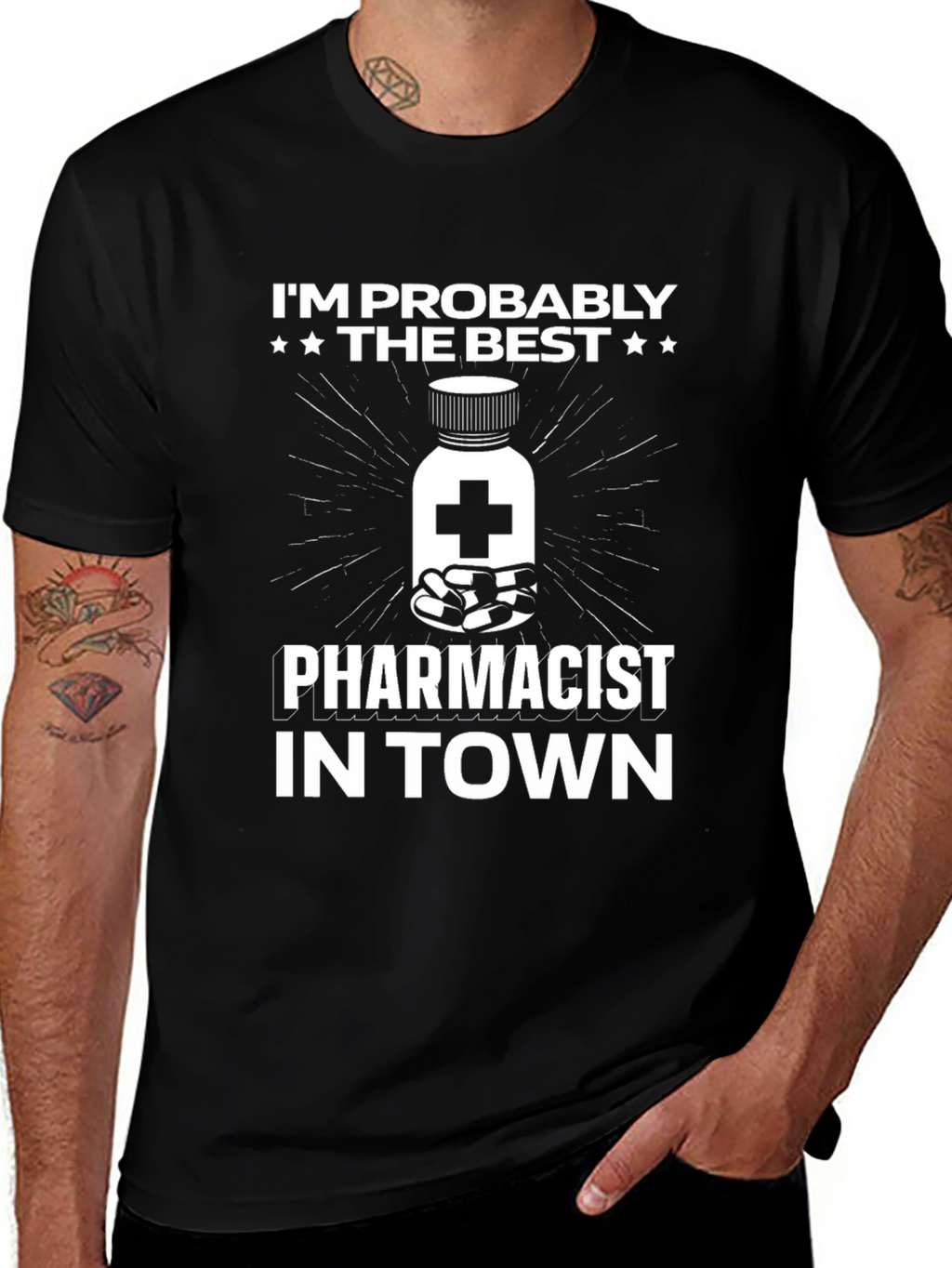 Best Pharmacist T-Shirt - Funny Pharmacy Apparel