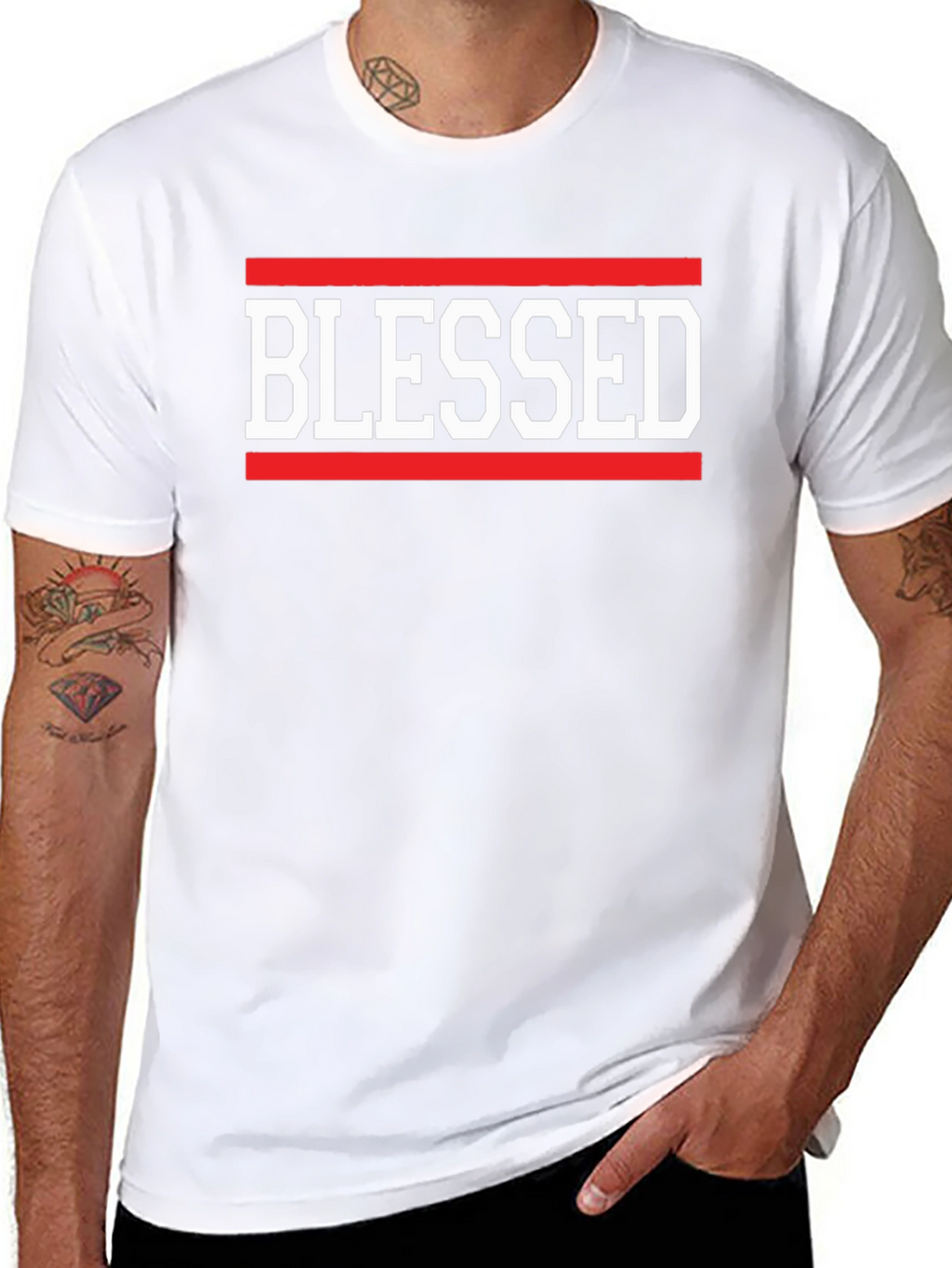 Blessed Graphic T-Shirt - Black